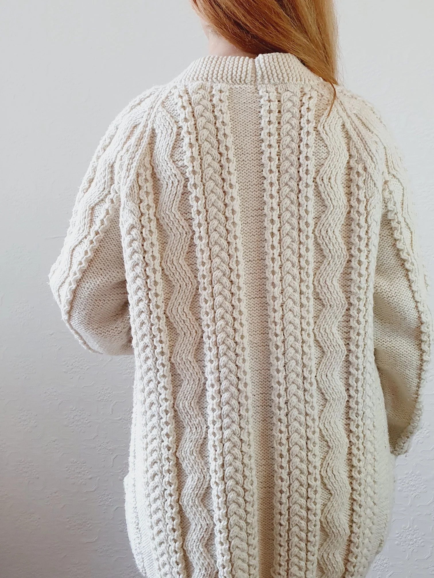Vintage Arran Cardigan - L/XL - Image 5