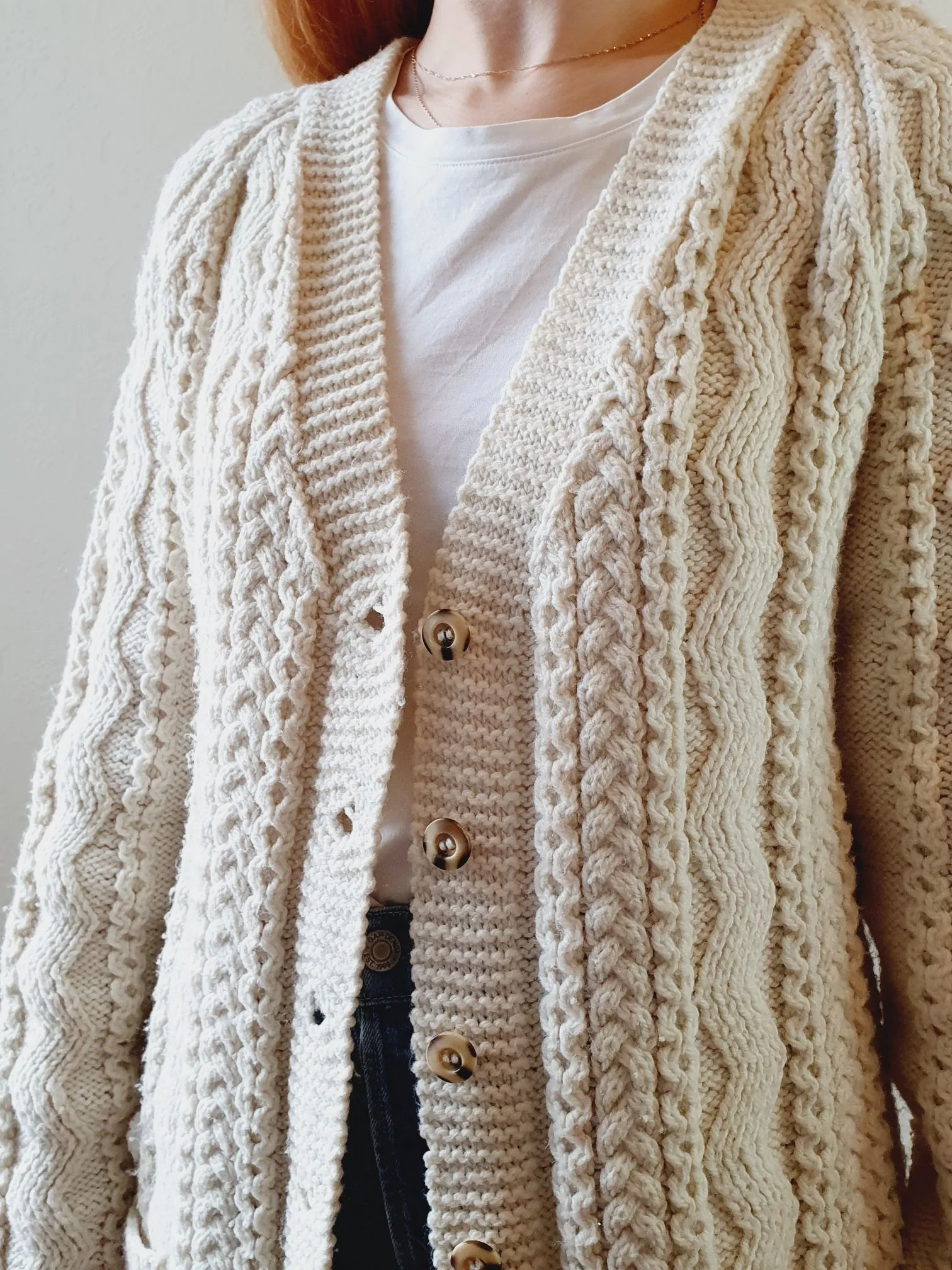 Vintage Arran Cardigan - L/XL - Image 8