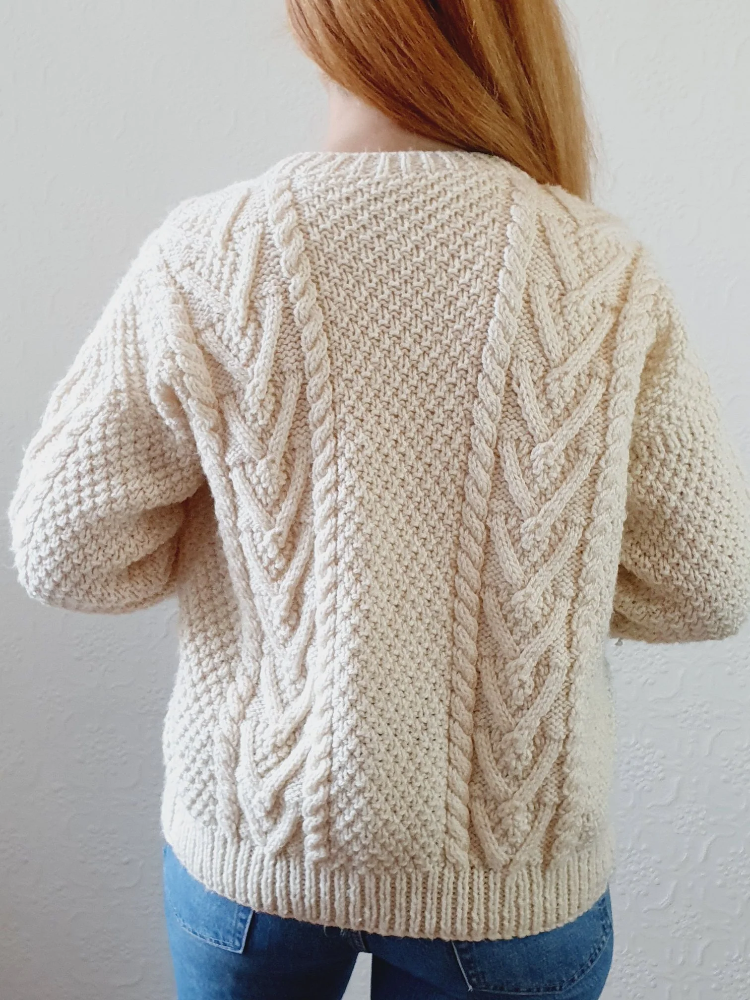 Vintage Arran Cardigan - S - Image 7