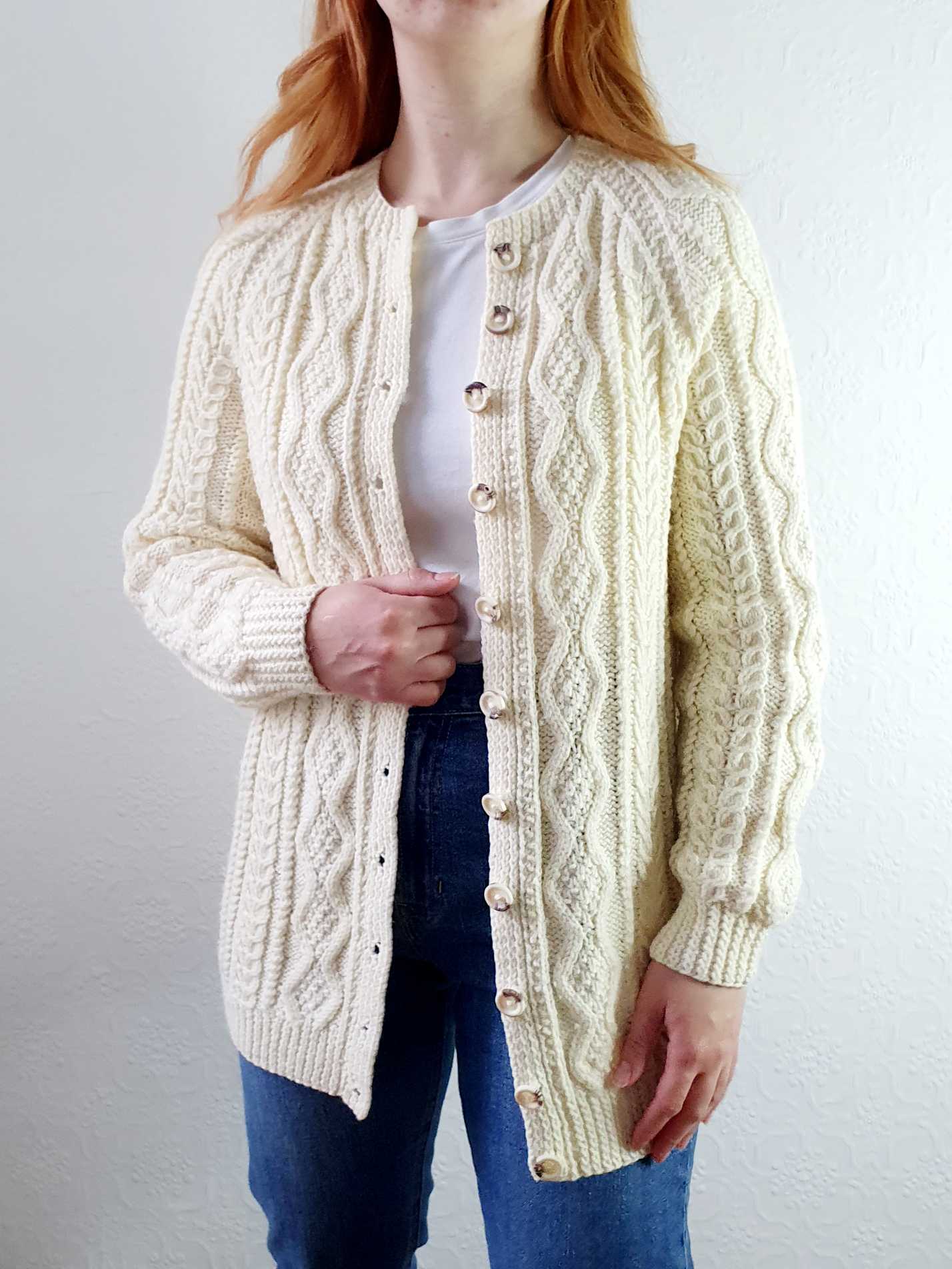 Vintage Arran Cardigan - S/M