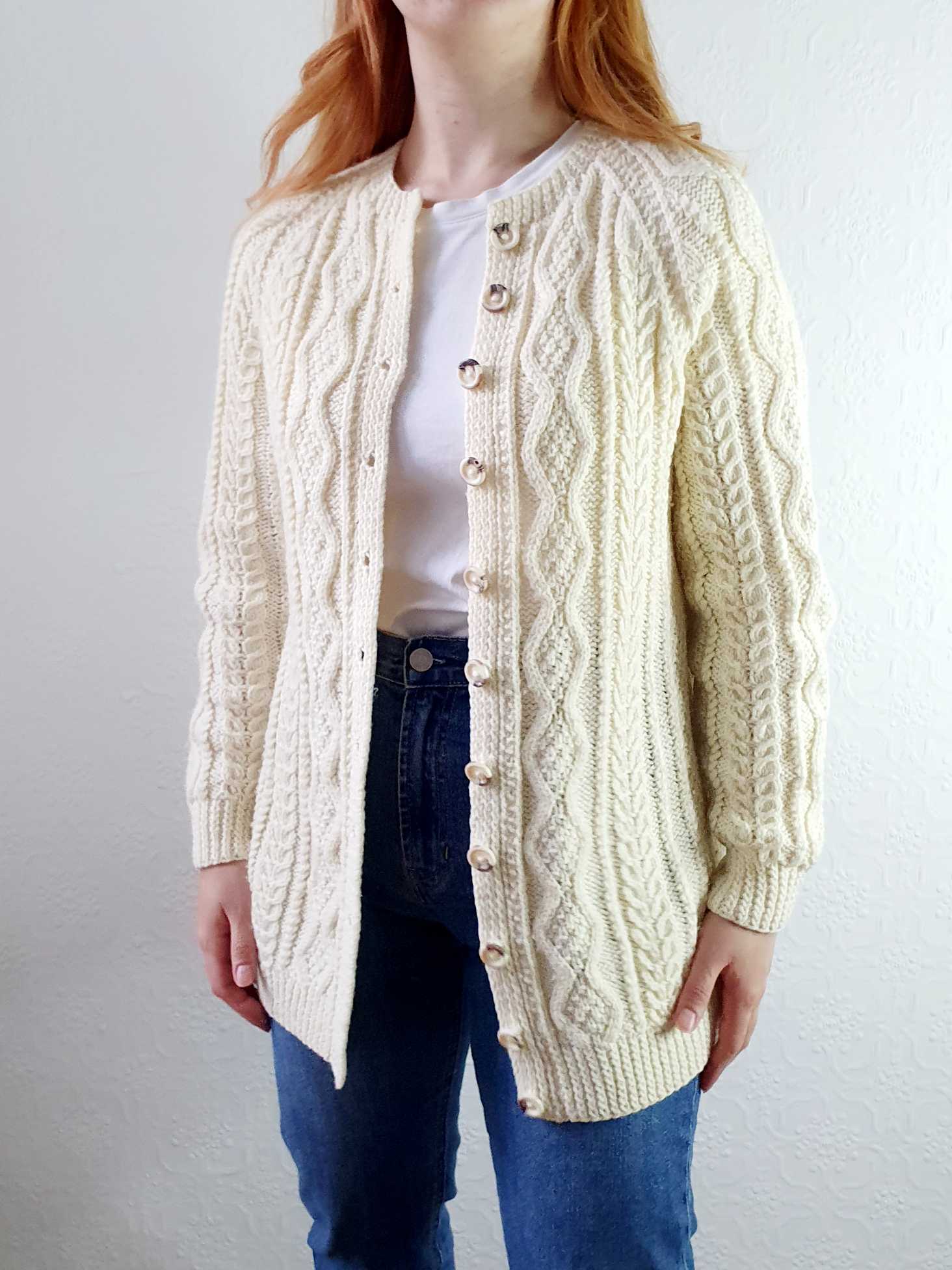 Vintage Arran Cardigan - S/M - Image 2