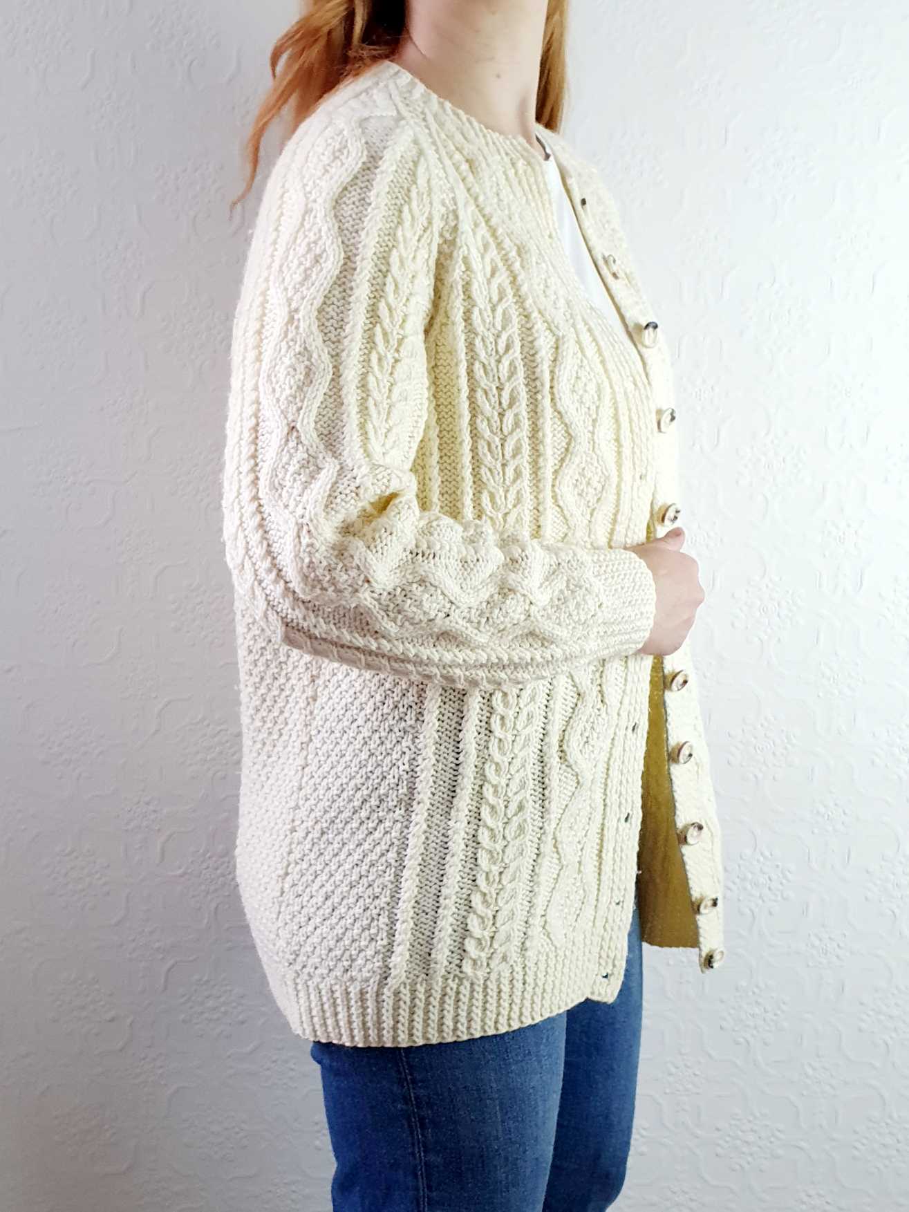 Vintage Arran Cardigan - S/M - Image 4