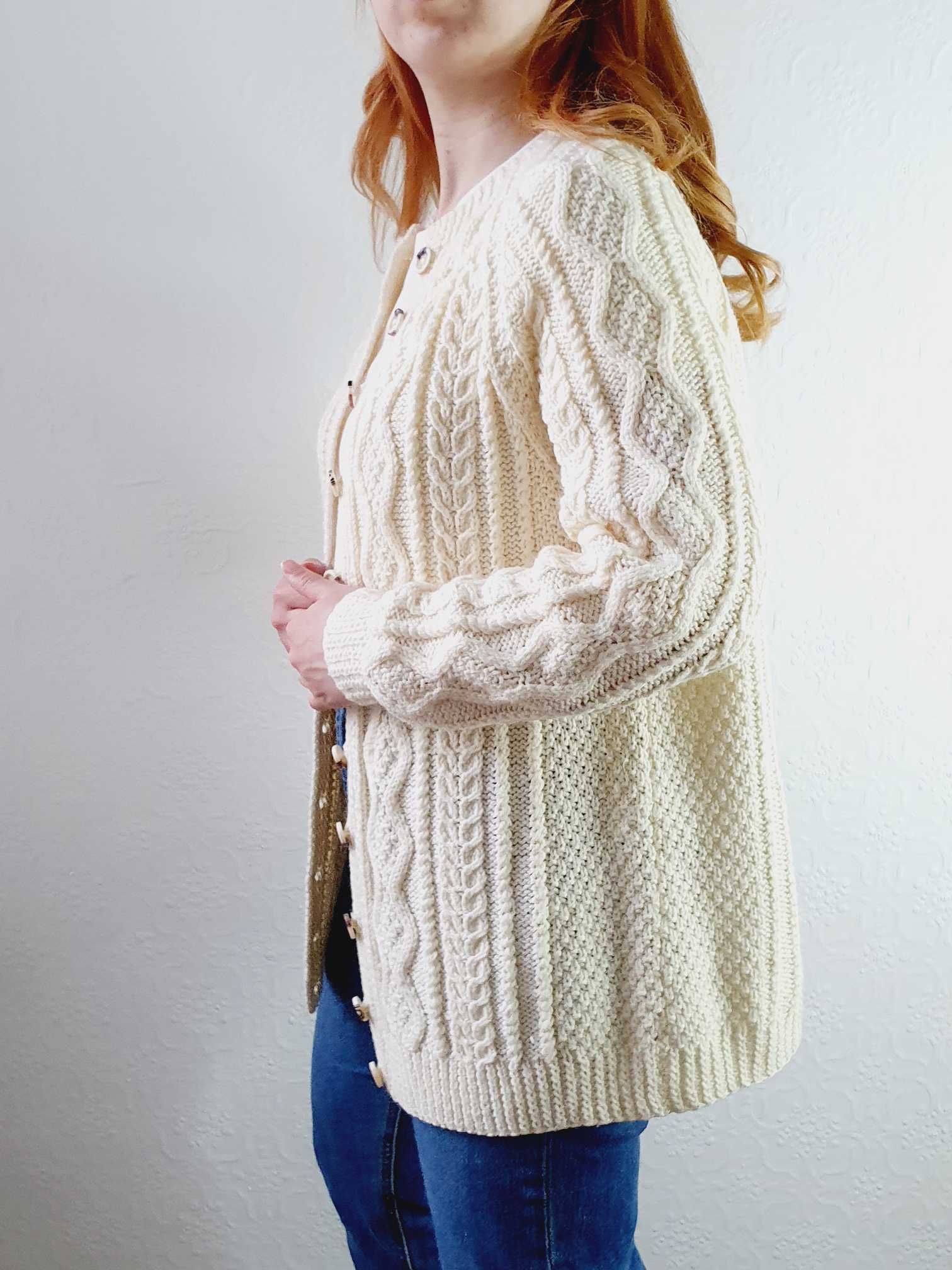 Vintage Arran Cardigan - S/M - Image 7