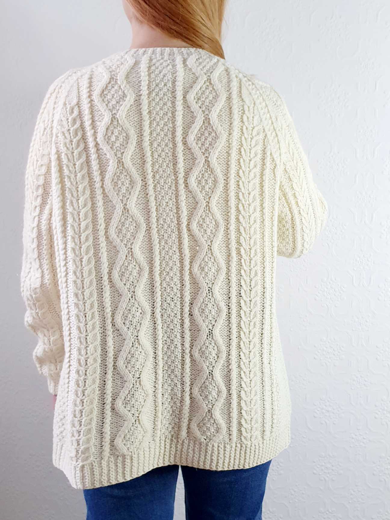 Vintage Arran Cardigan - S/M - Image 8
