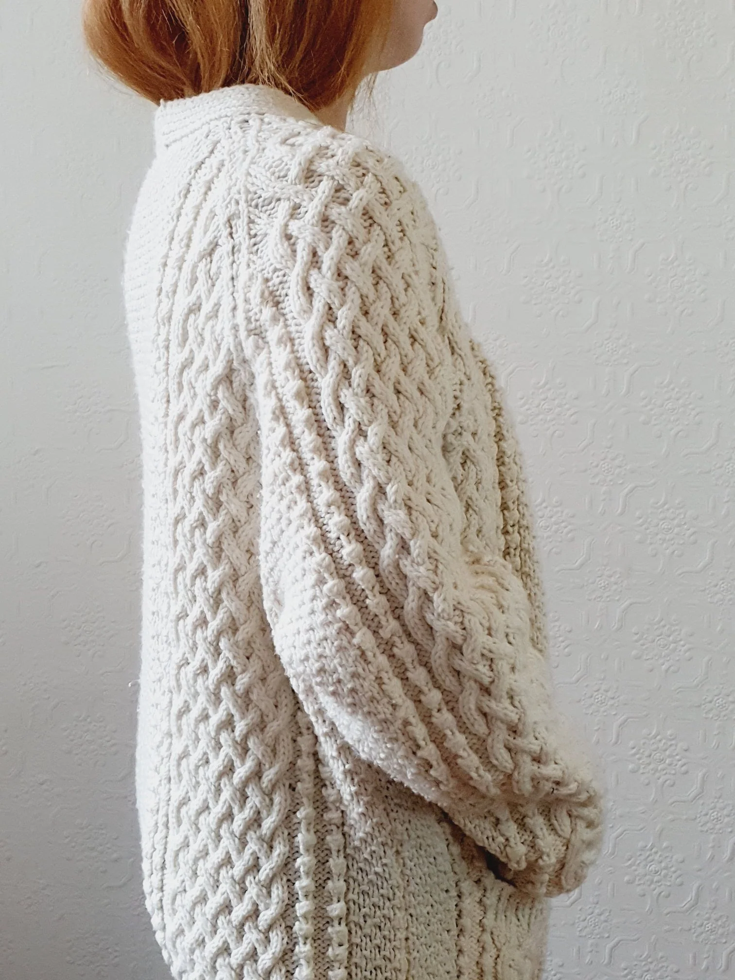 Vintage Arran Cardigan - XL - Image 7