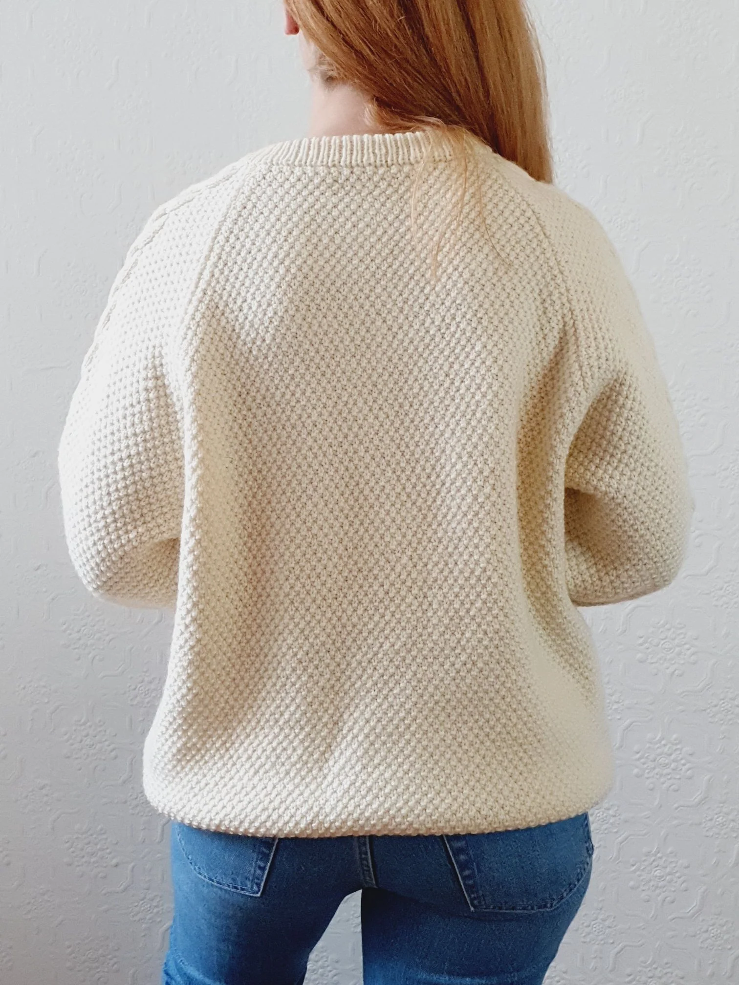 Vintage Arran Jumper - L - Image 7