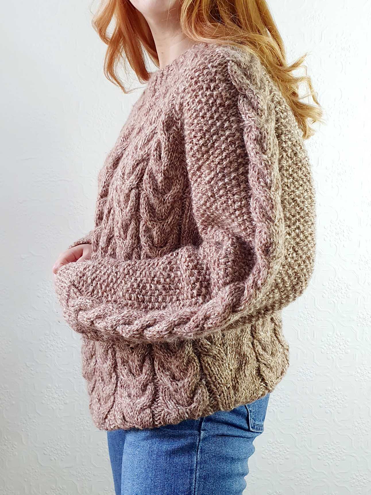 Vintage Arran Jumper - L - Image 5