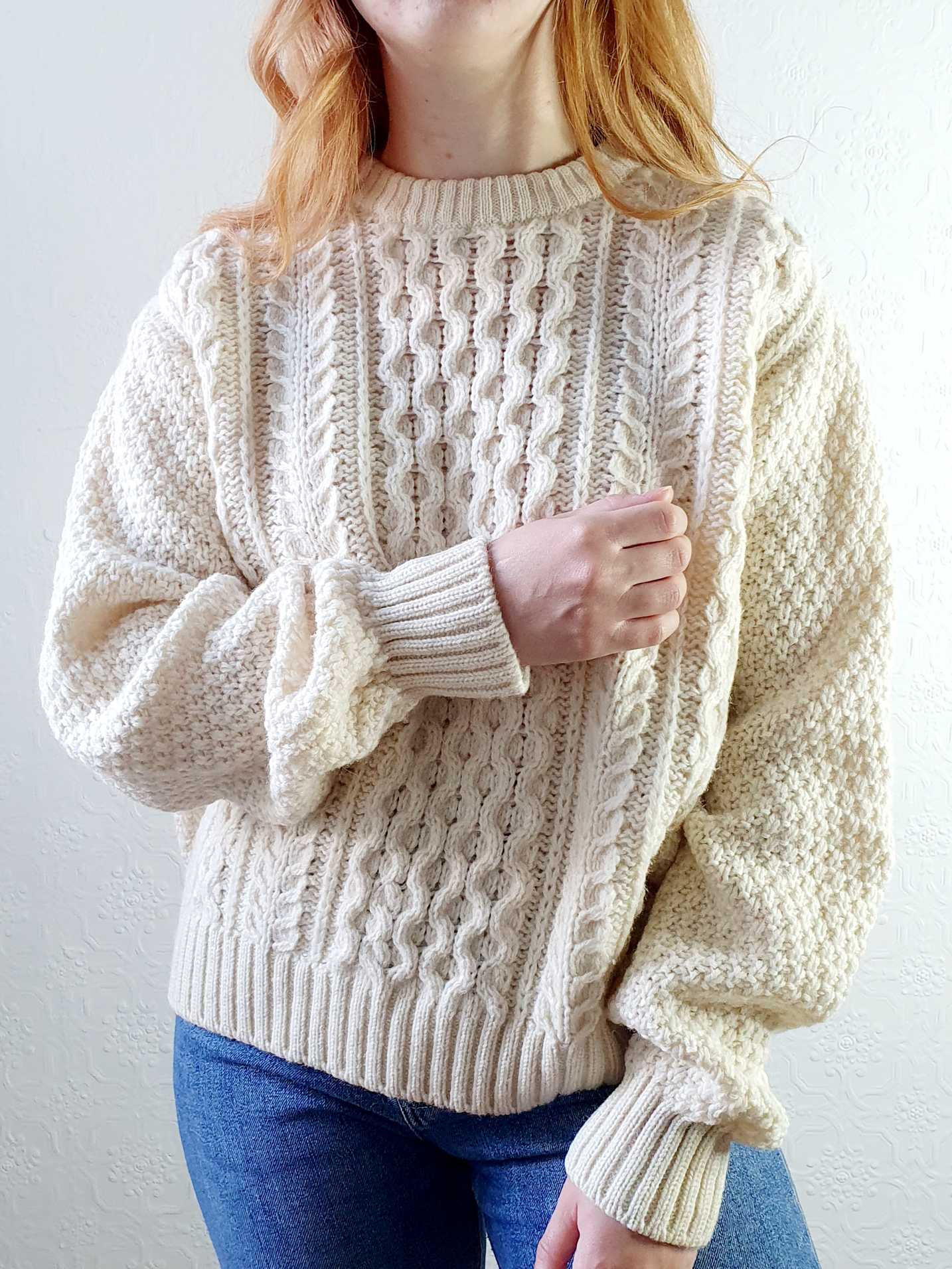 Vintage Arran Jumper - L/XL