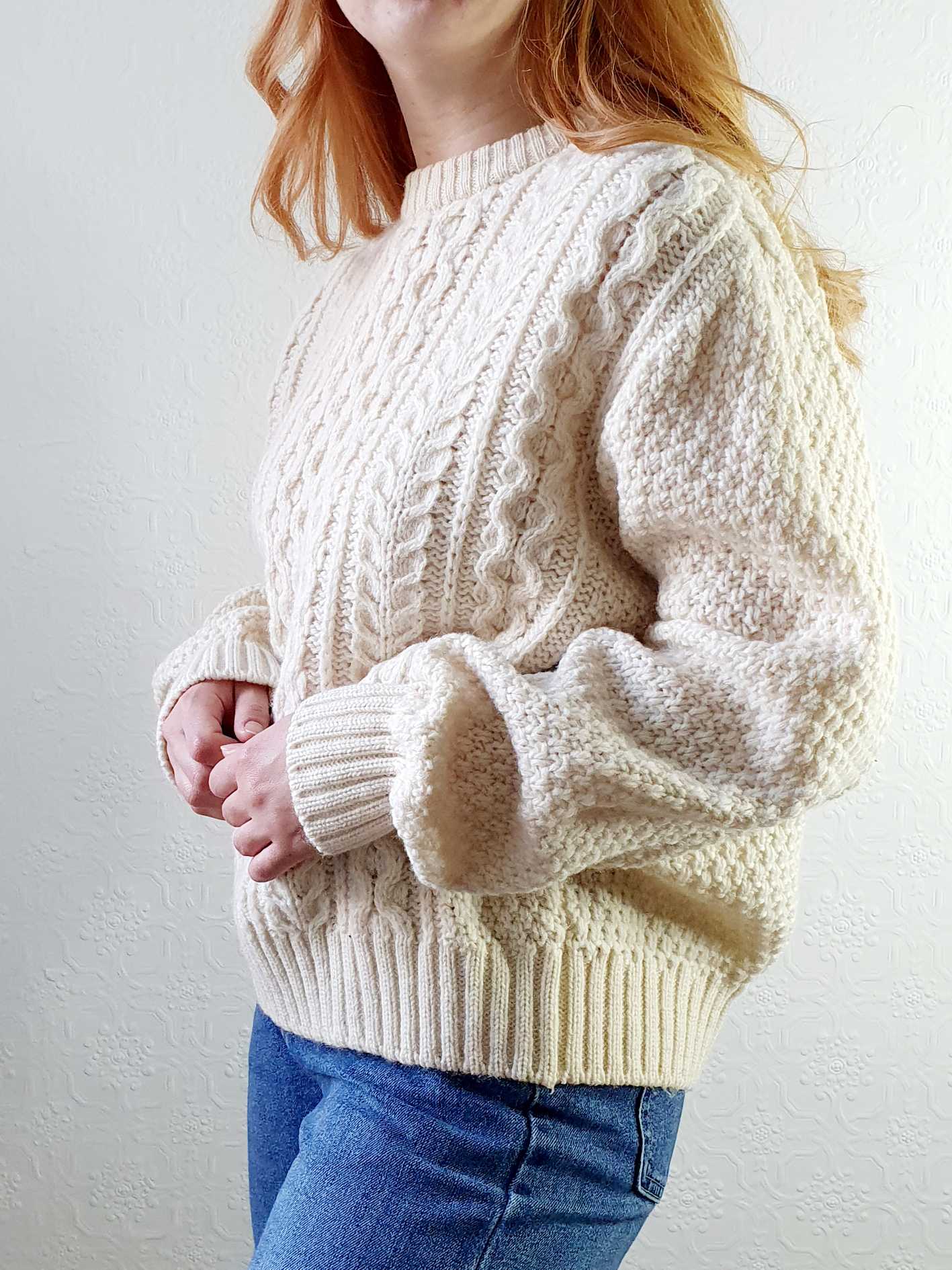 Vintage Arran Jumper - L/XL - Image 2
