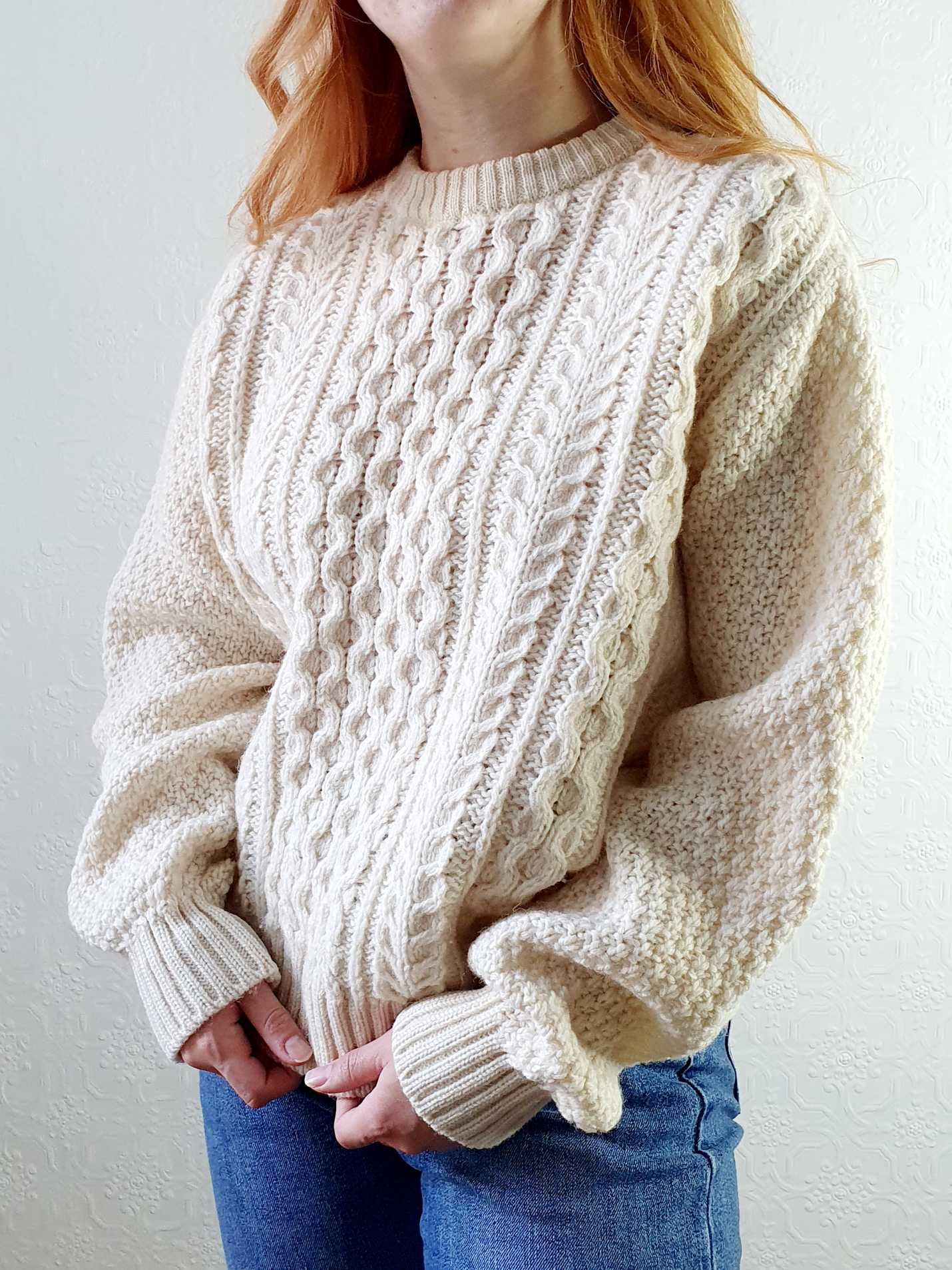 Vintage Arran Jumper - L/XL - Image 3