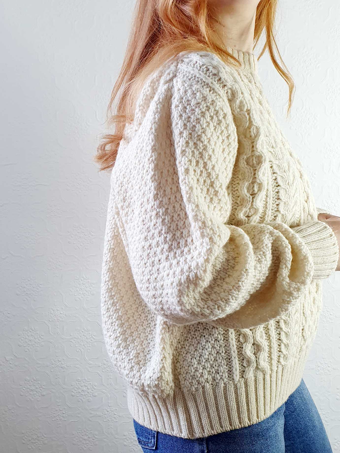 Vintage Arran Jumper - L/XL - Image 4