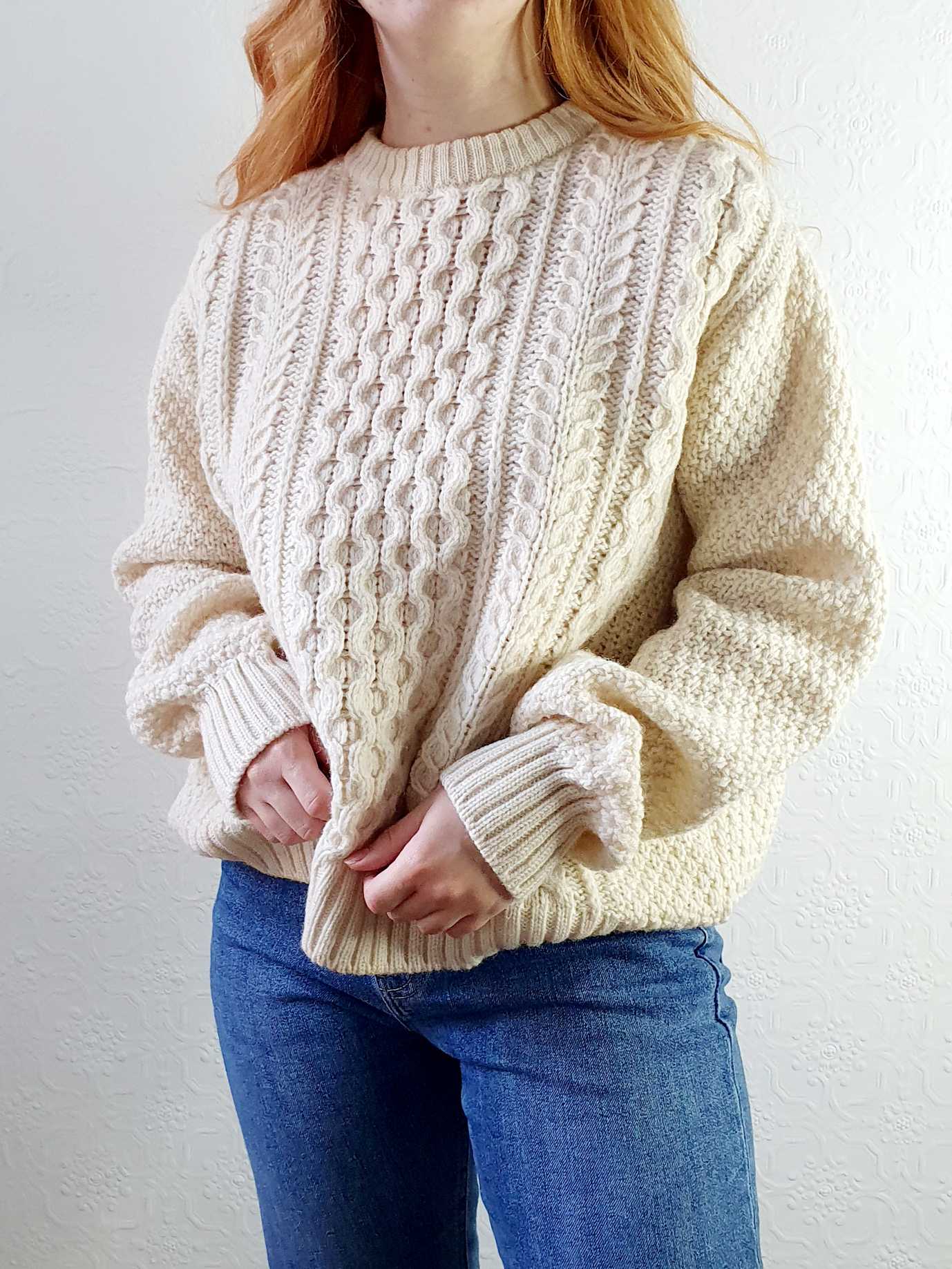 Vintage Arran Jumper - L/XL - Image 6