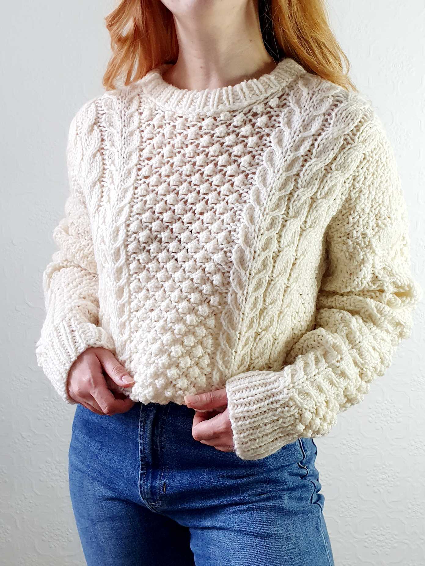 Vintage Arran Jumper - M/L