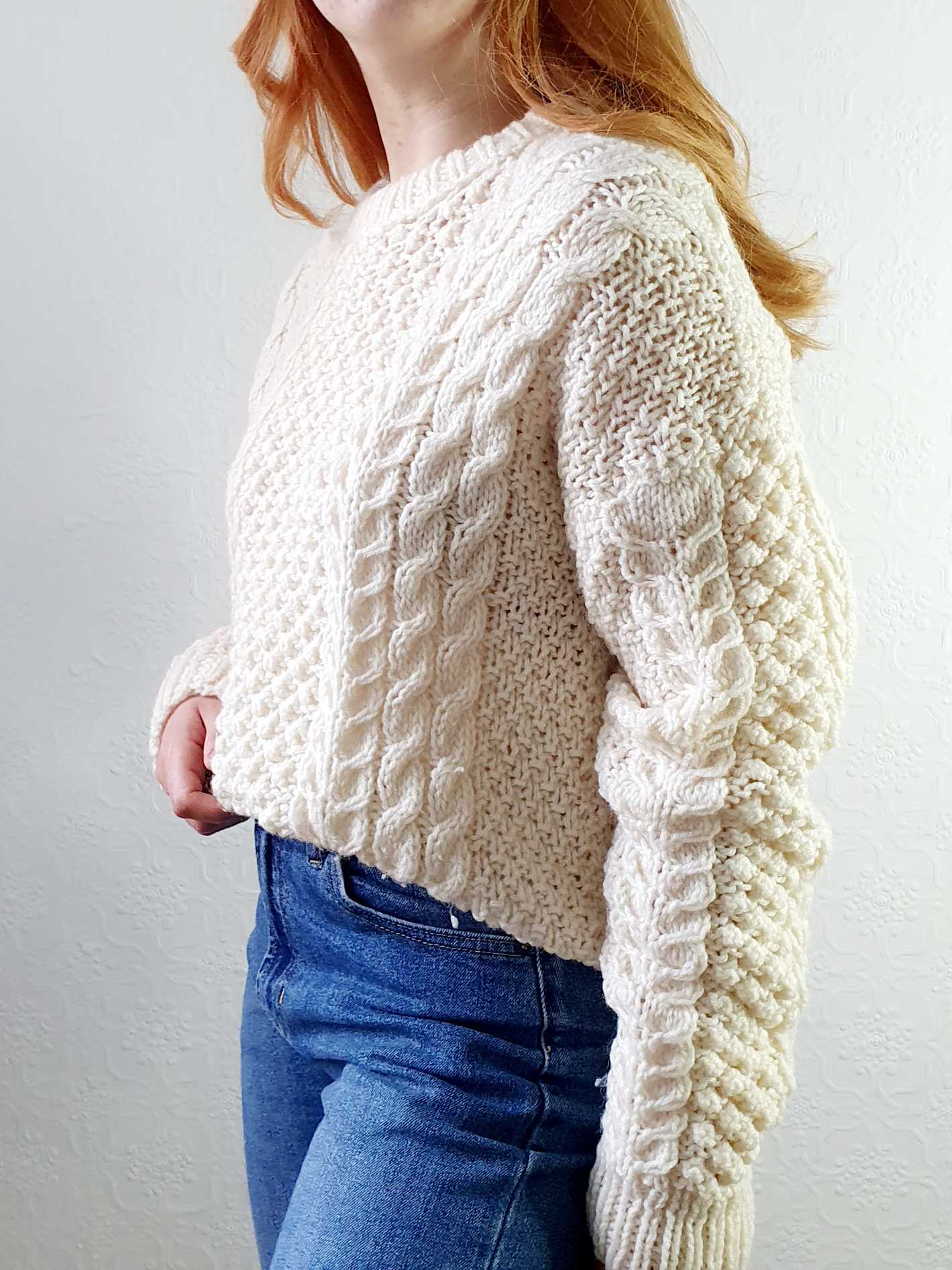 Vintage Arran Jumper - M/L - Image 2