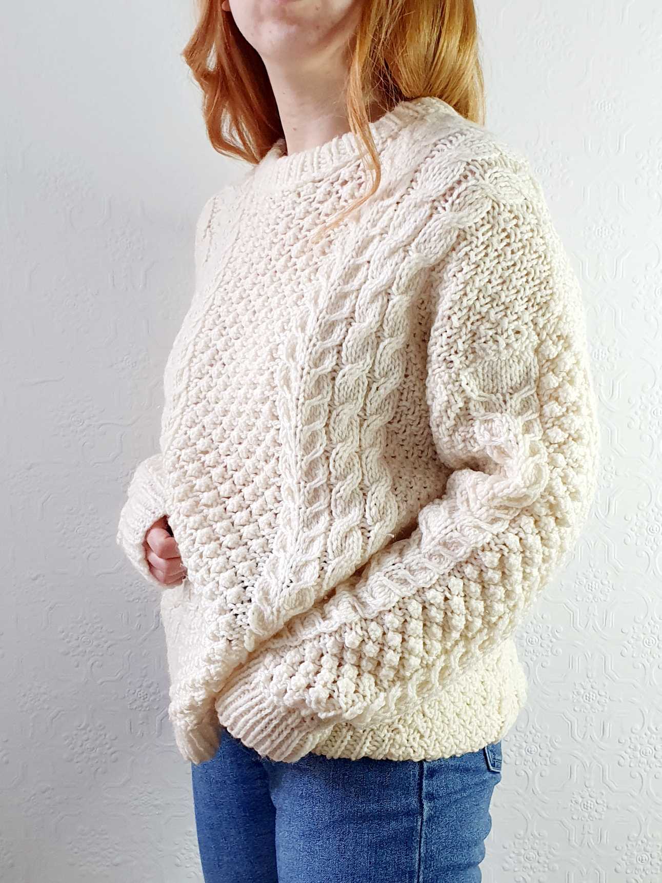 Vintage Arran Jumper - M/L - Image 3