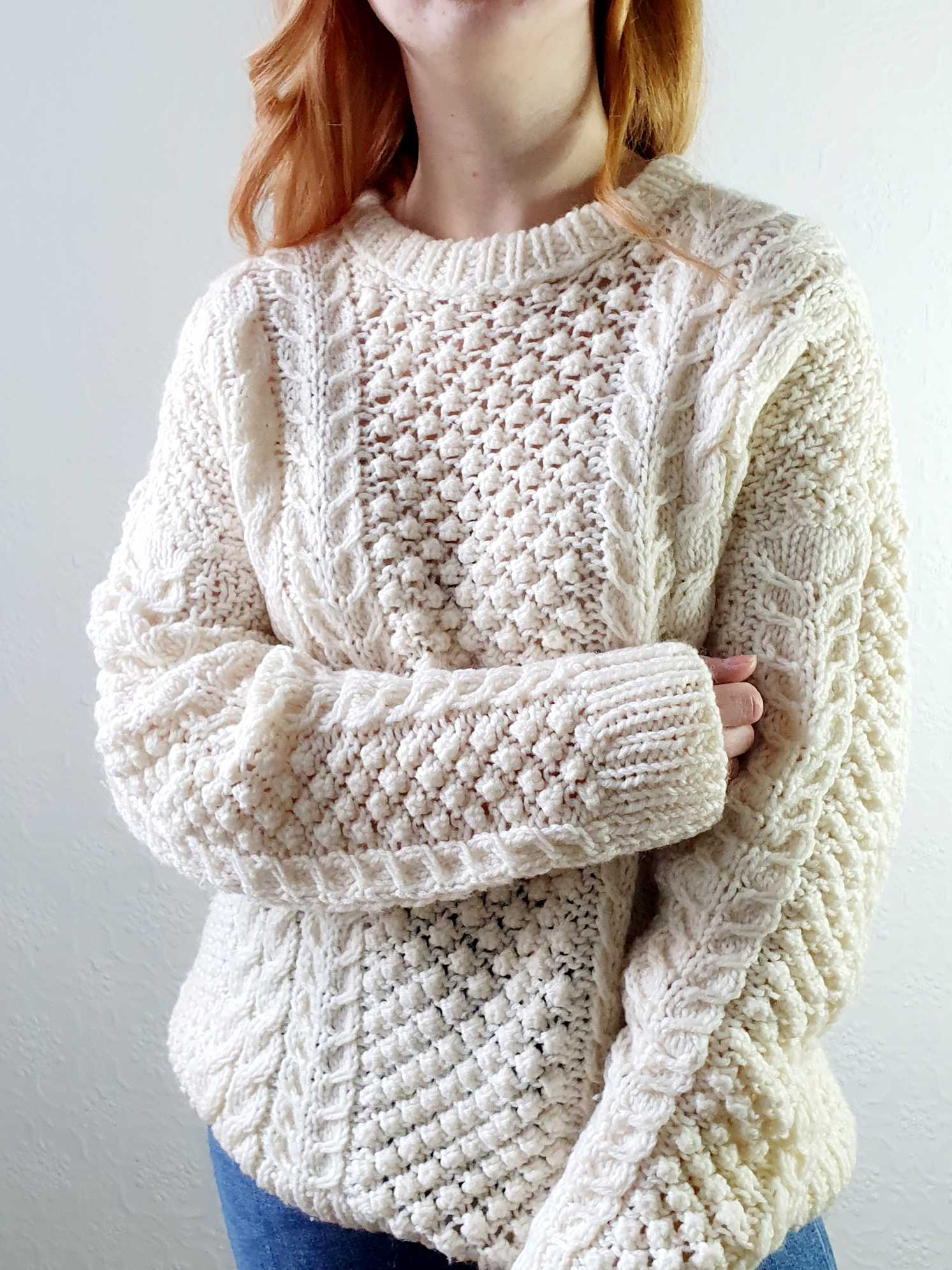 Vintage Arran Jumper - M/L - Image 4
