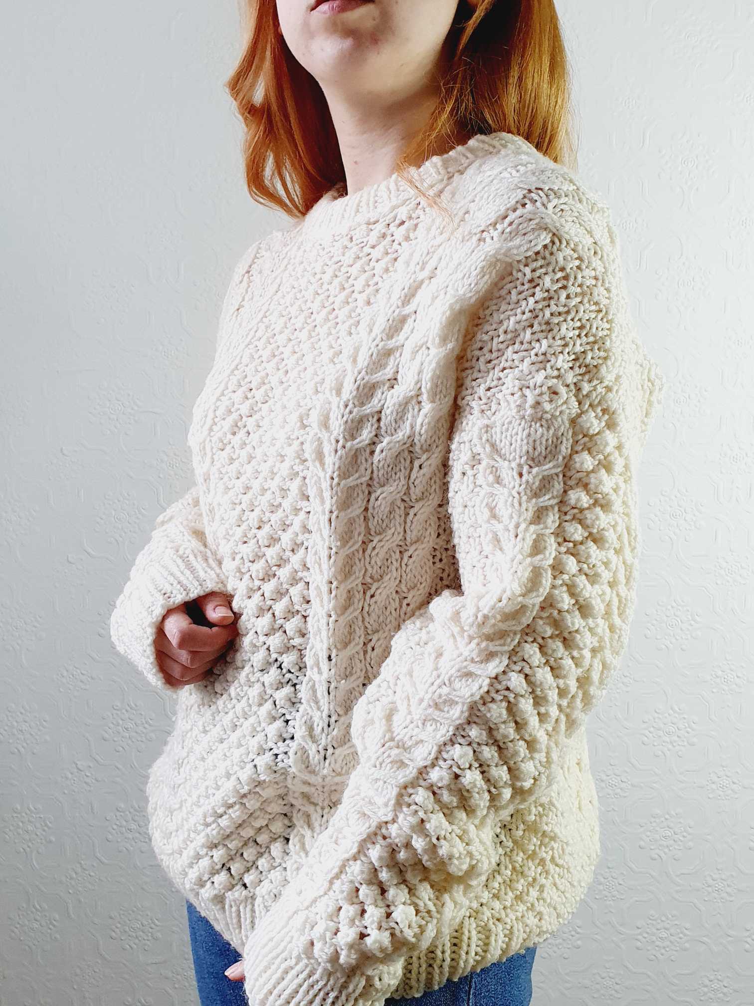 Vintage Arran Jumper - M/L - Image 6