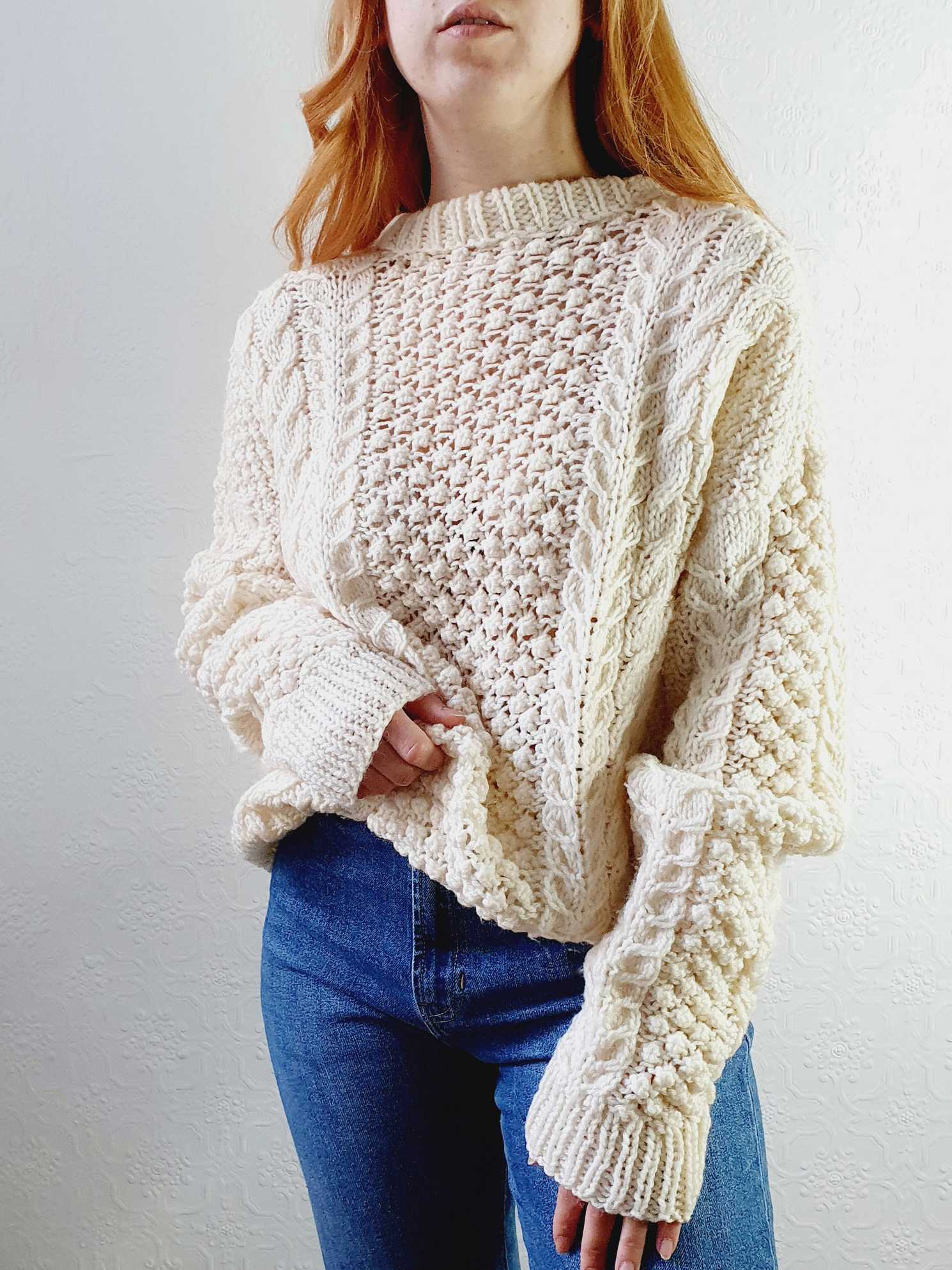 Vintage Arran Jumper - M/L - Image 9
