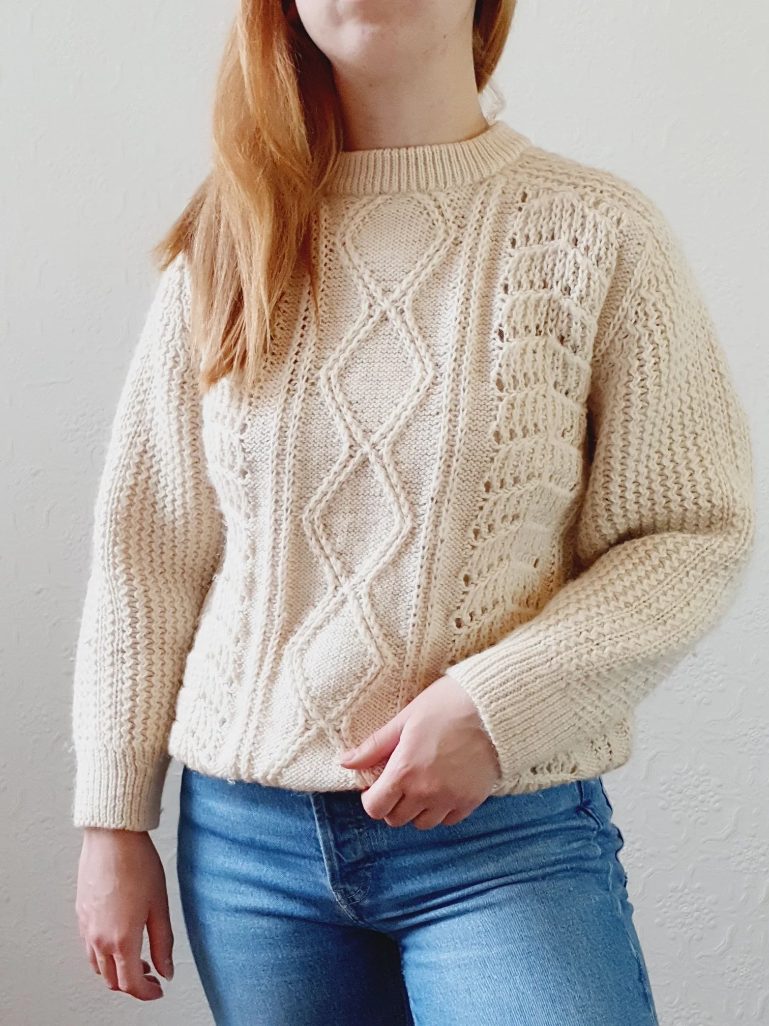 Vintage Arran Jumper - M/L