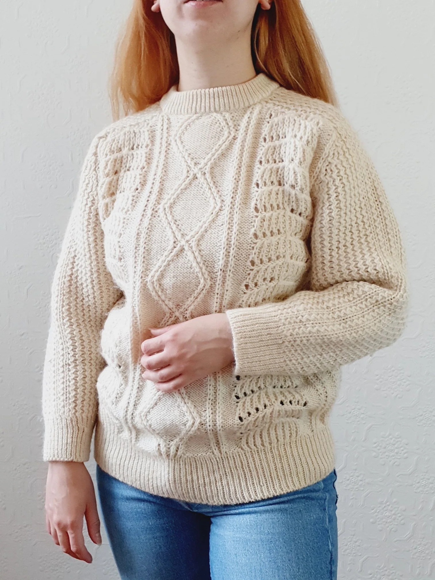 Vintage Arran Jumper - M/L - Image 3
