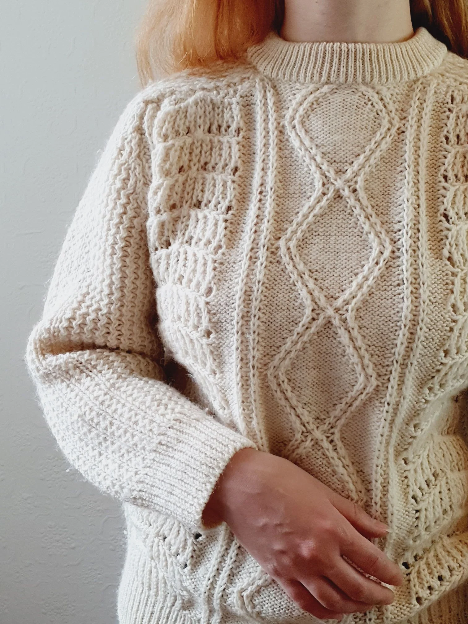 Vintage Arran Jumper - M/L - Image 4