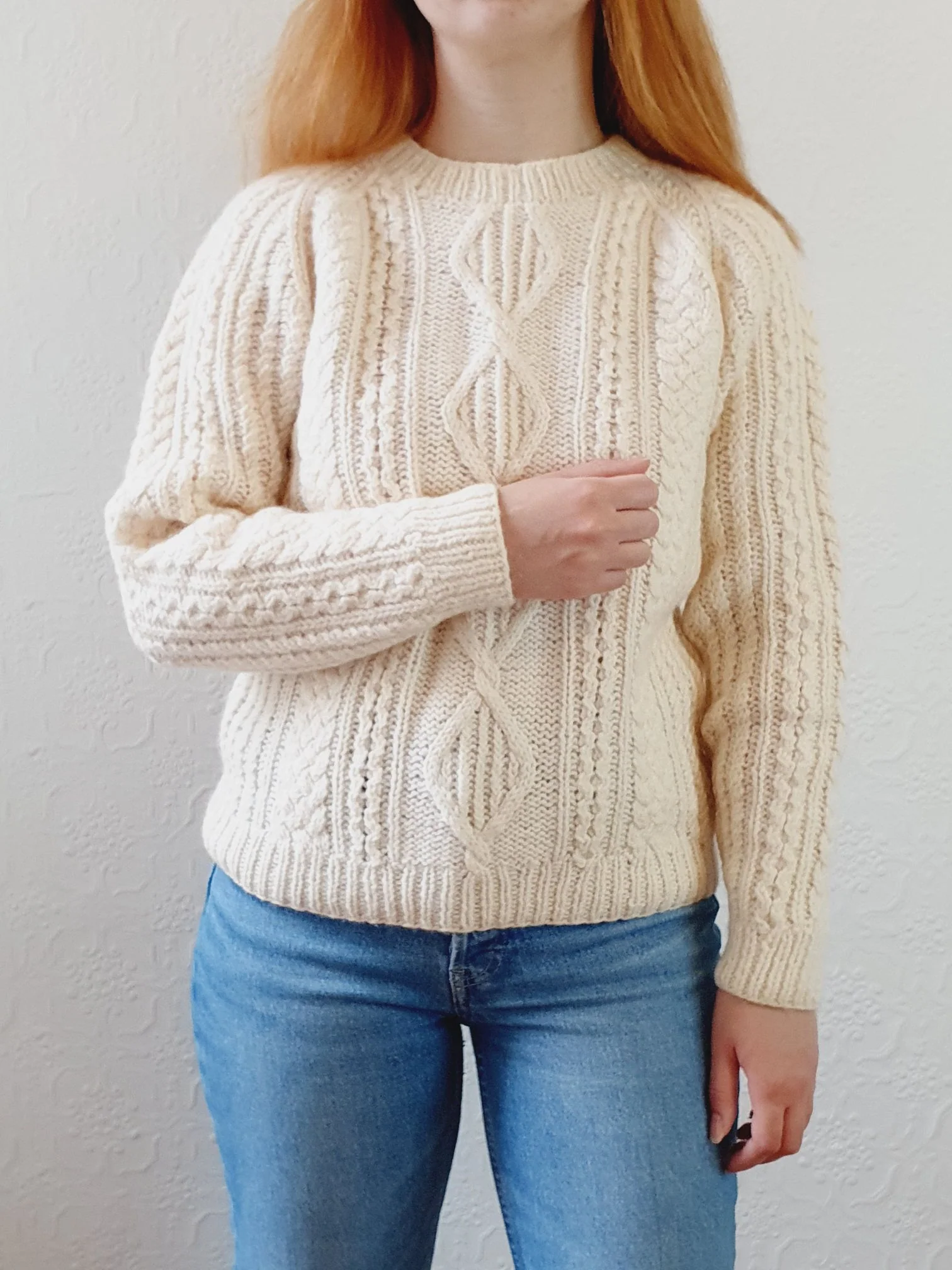 Vintage Arran Jumper - S - Image 2