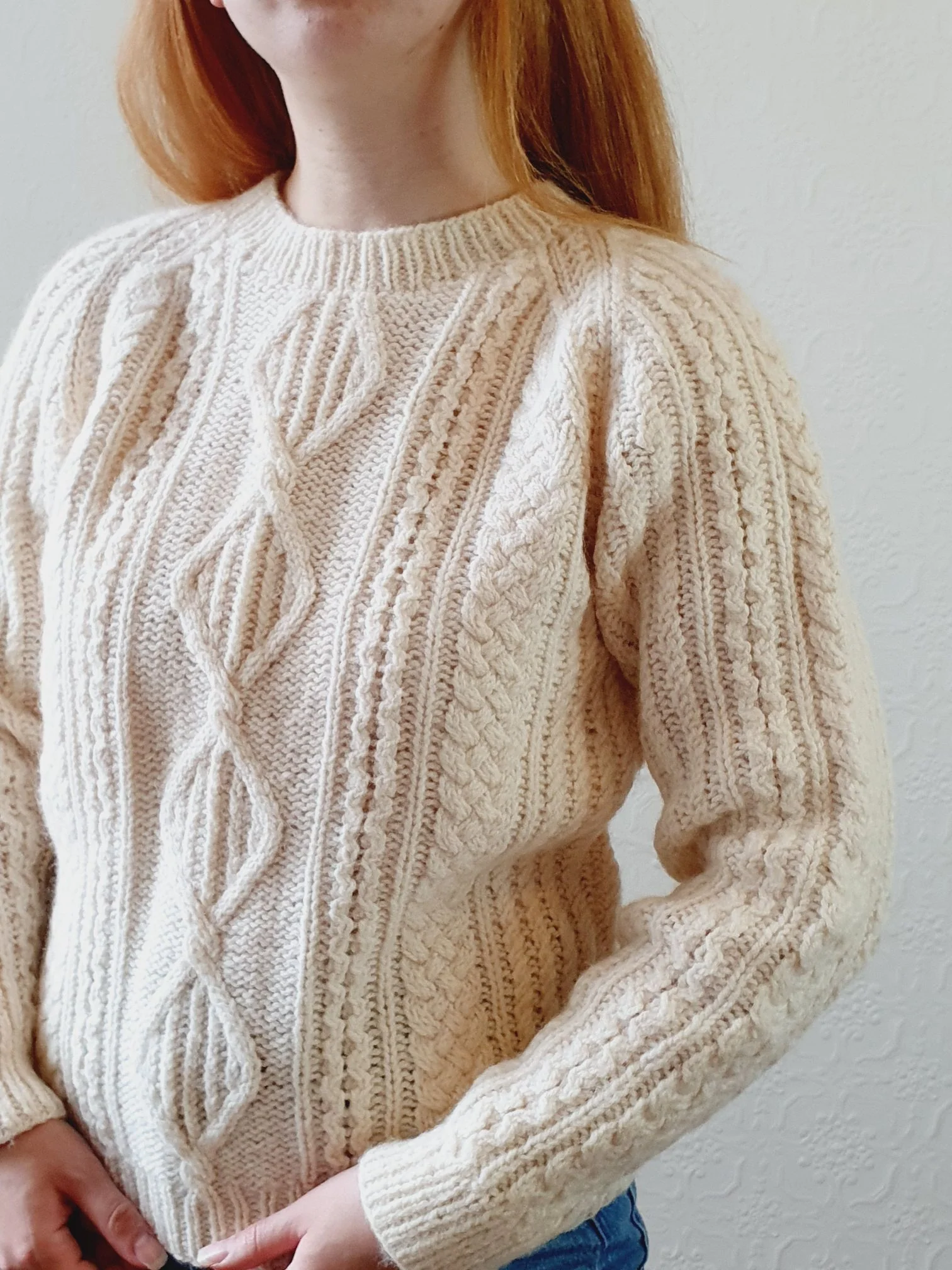 Vintage Arran Jumper - S - Image 3