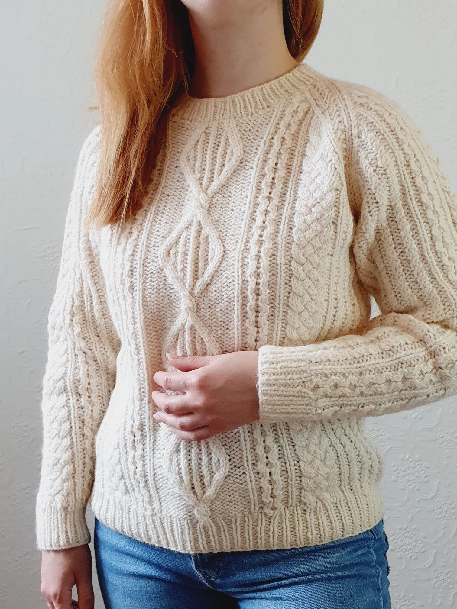 Vintage Arran Jumper - S - Image 9