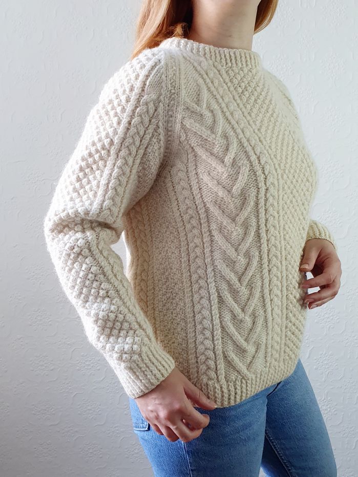 Vintage Arran Jumper - S/M - Image 6