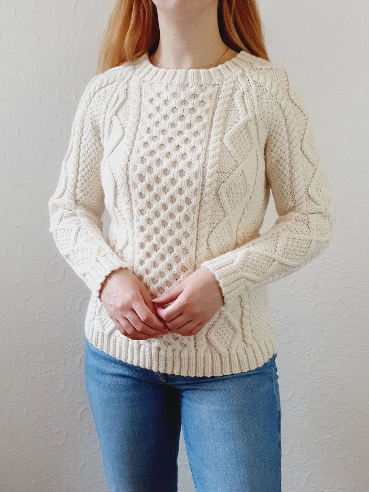 Vintage Arran Jumper - XS