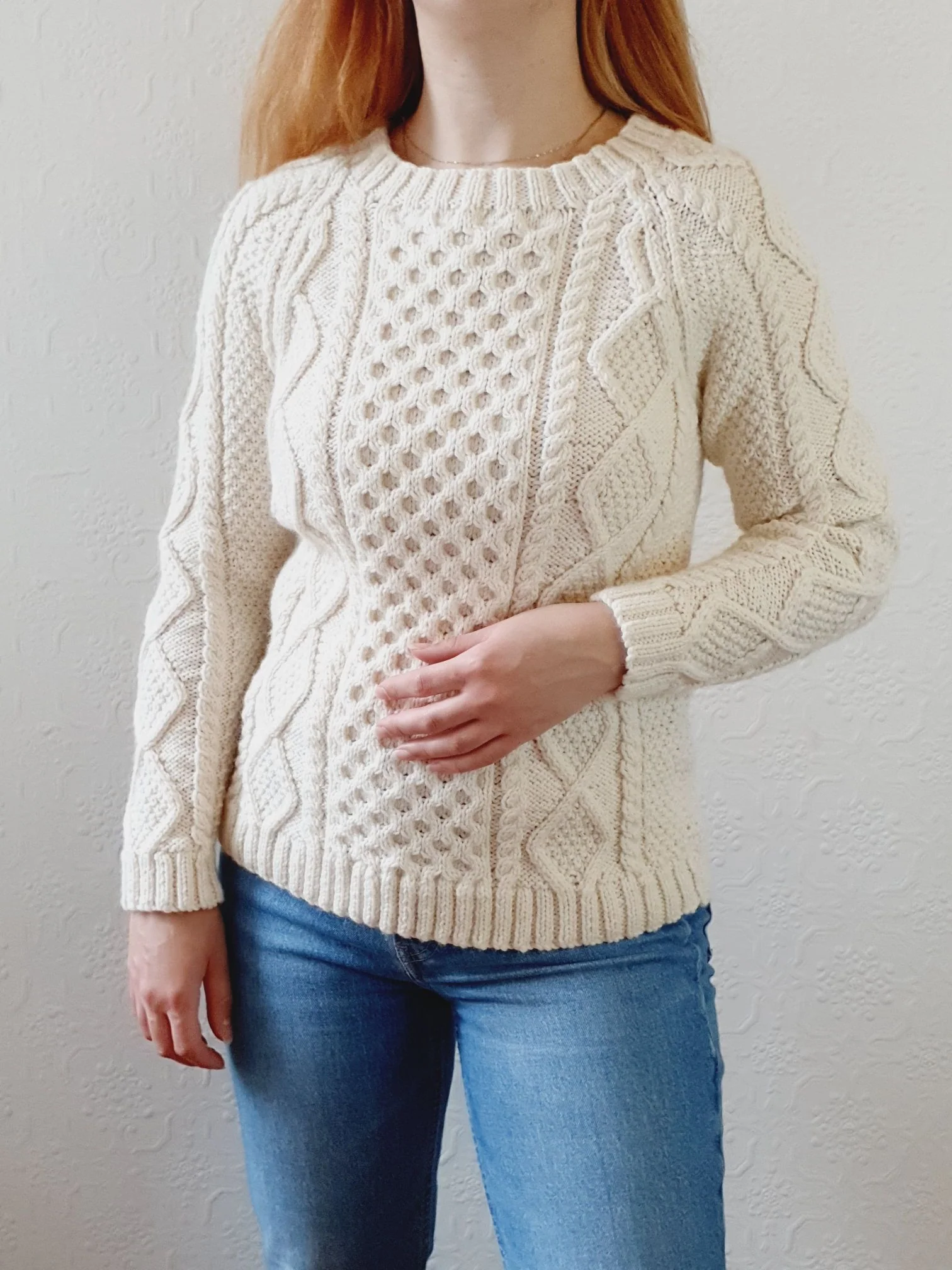 Vintage Arran Jumper - XS - Image 2
