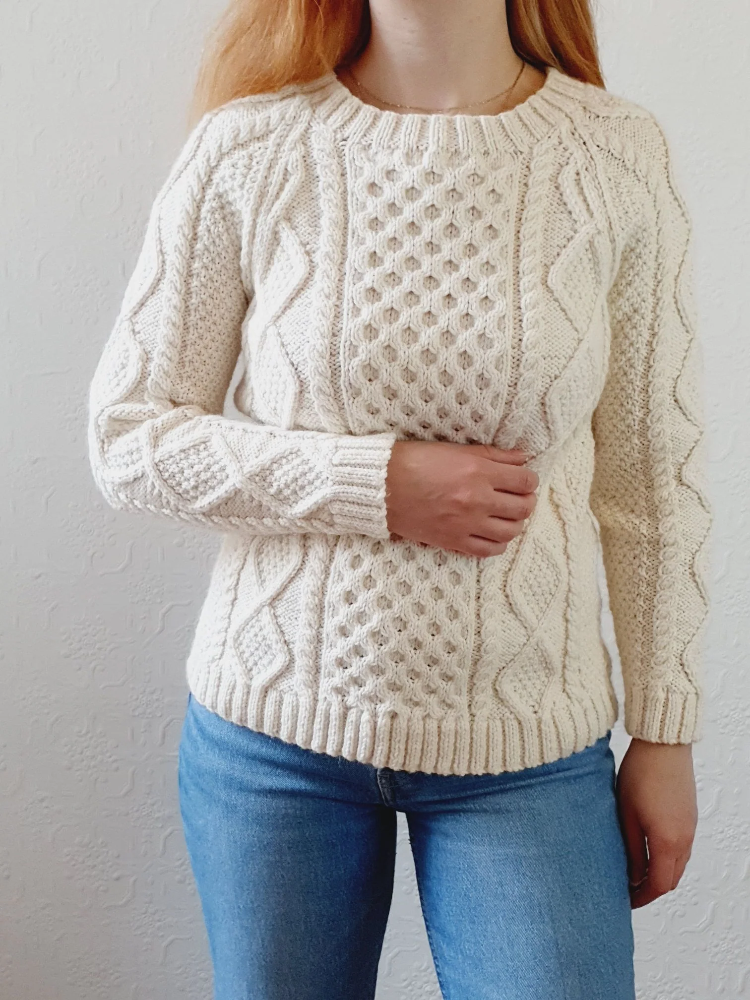 Vintage Arran Jumper - XS - Image 3