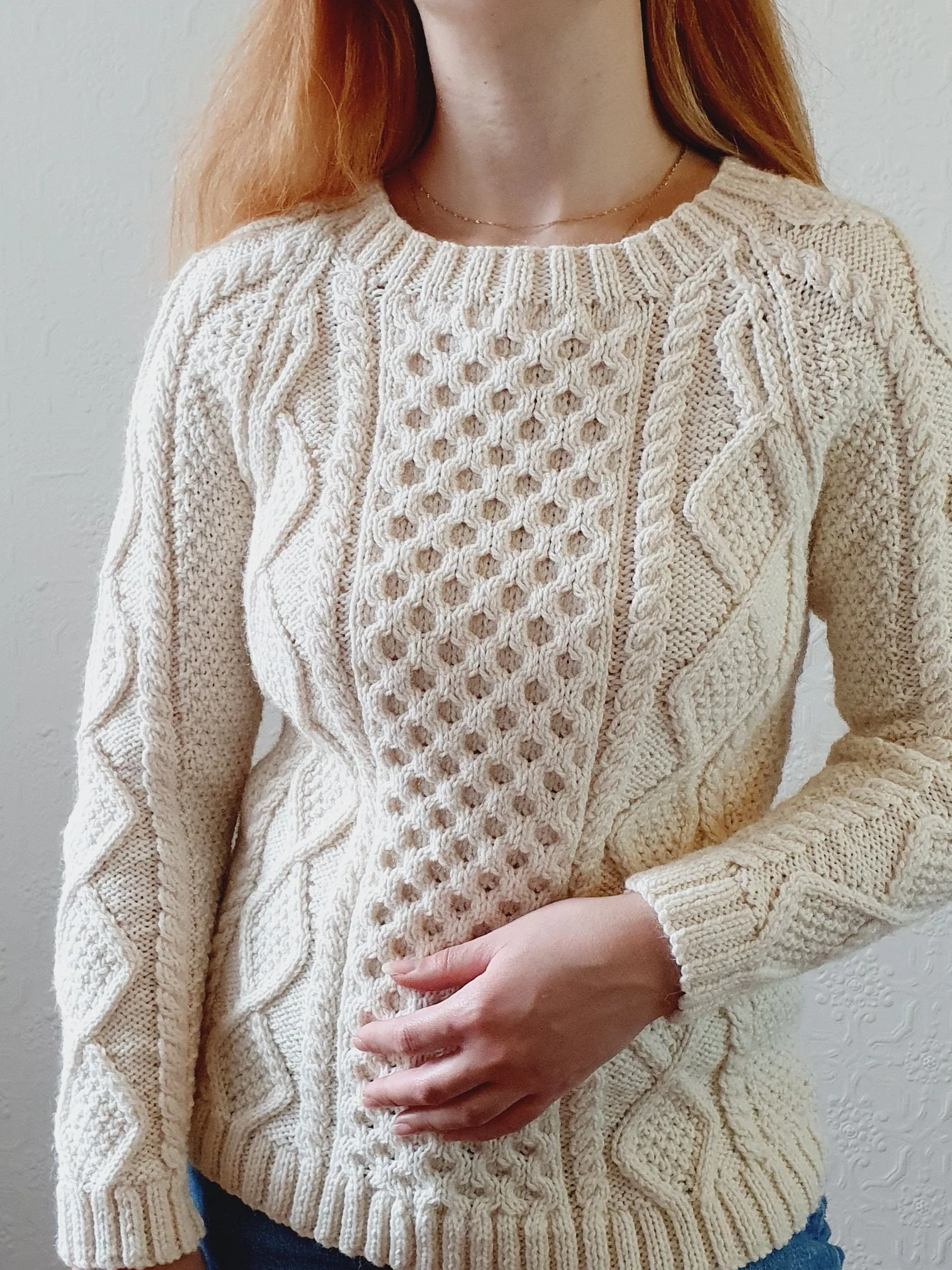 Vintage Arran Jumper - XS - Image 4