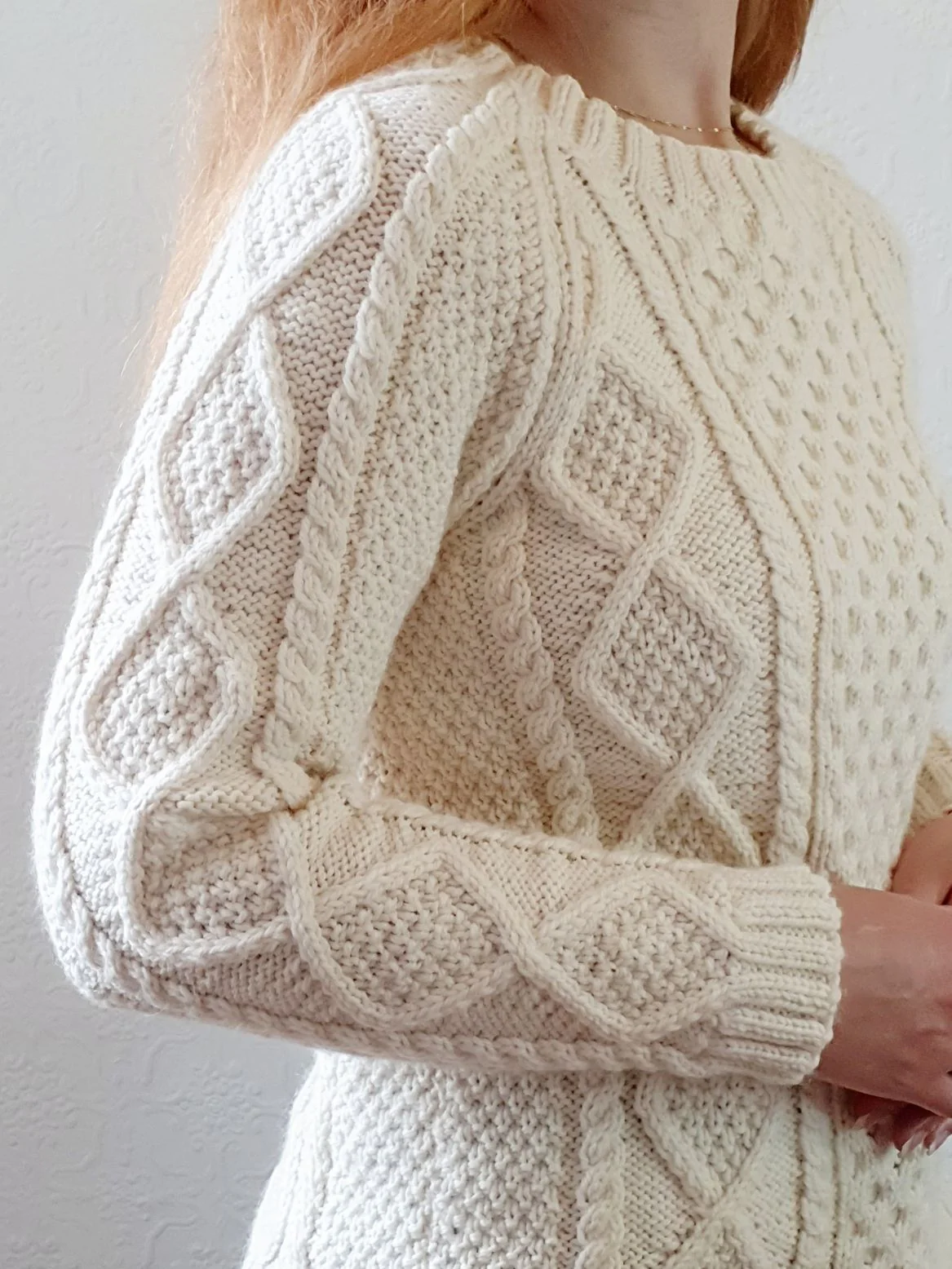 Vintage Arran Jumper - XS - Image 5