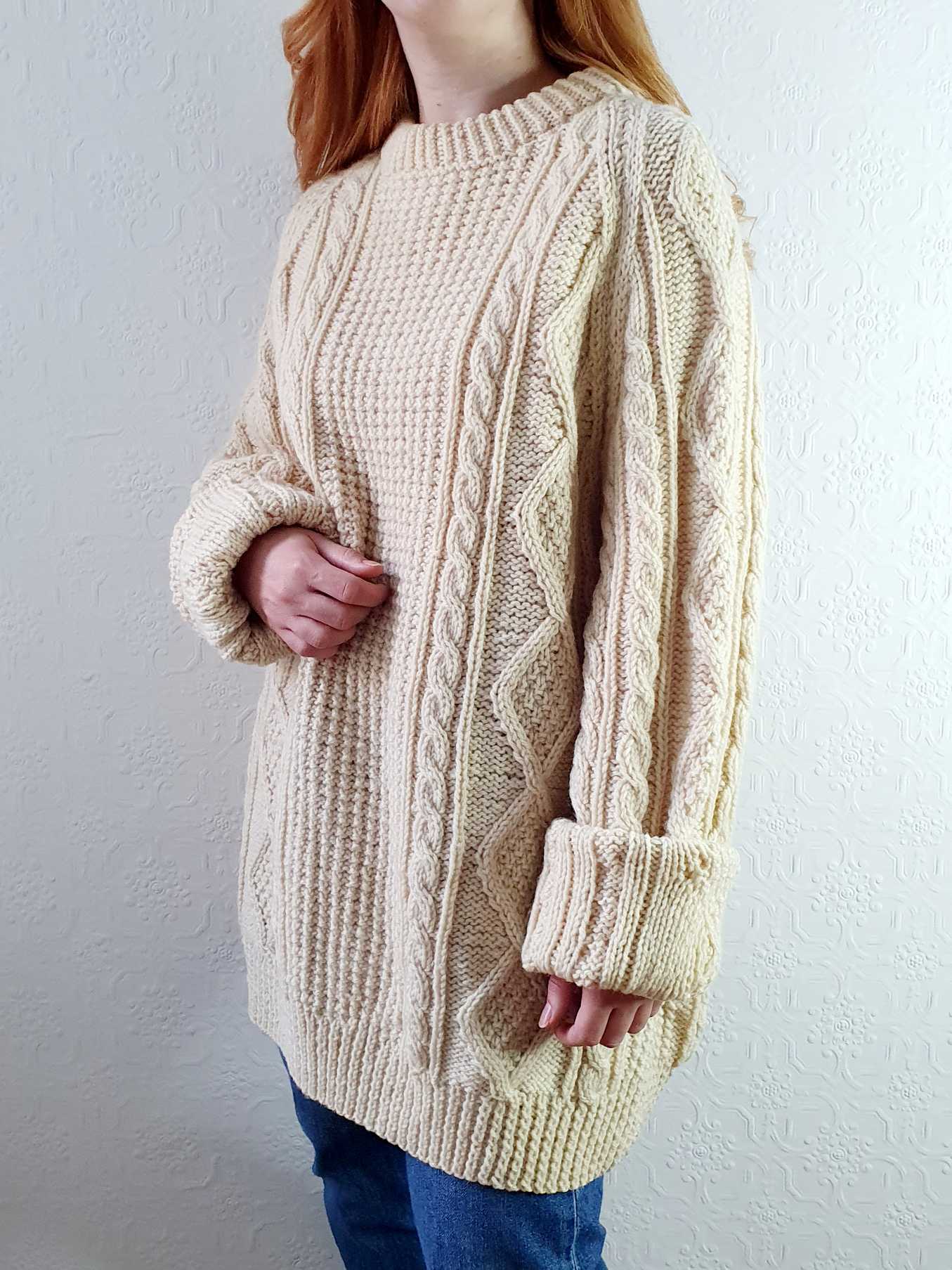 Vintage Arran Jumper - XXL - Image 2