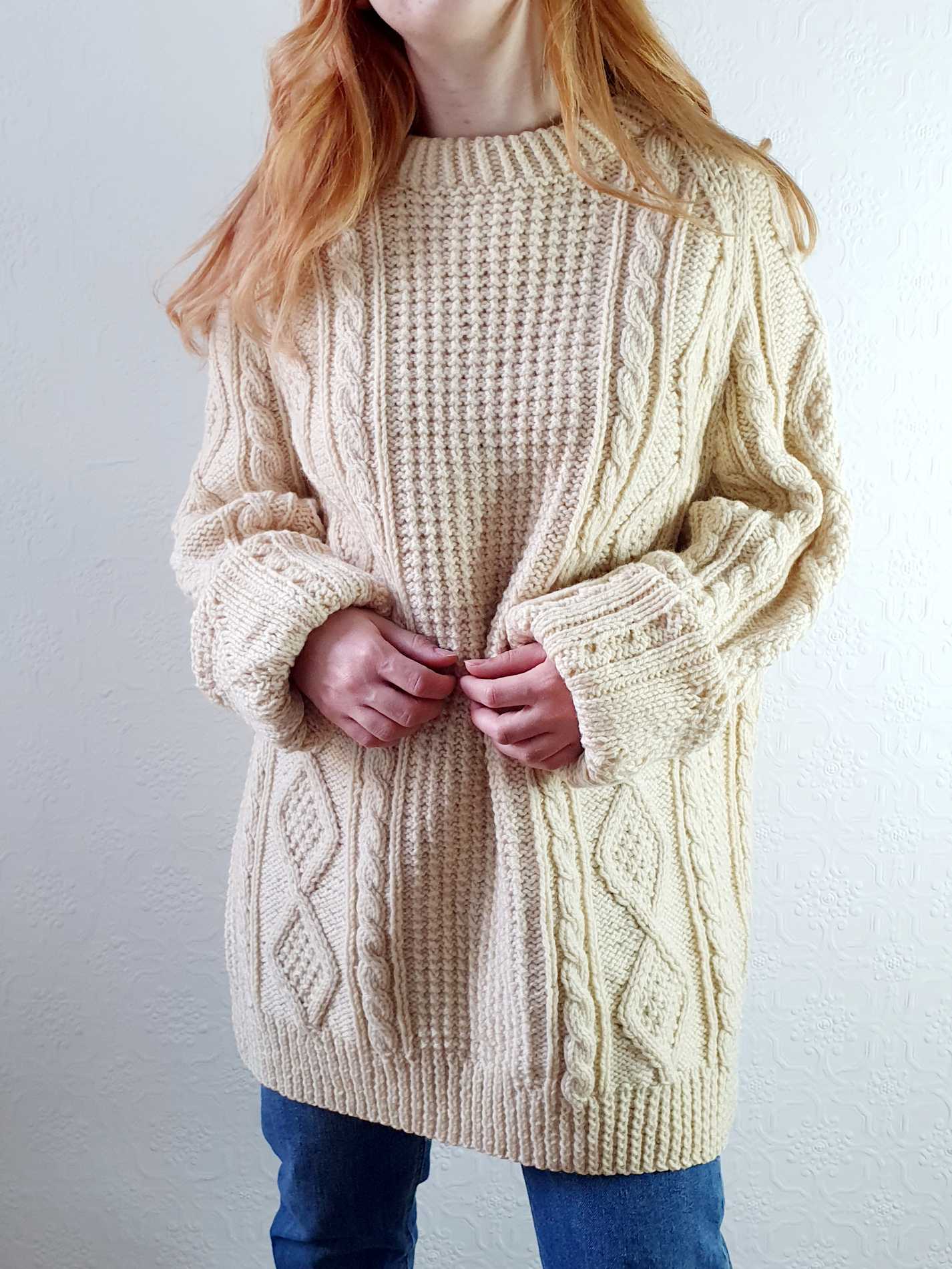 Vintage Arran Jumper - XXL - Image 5