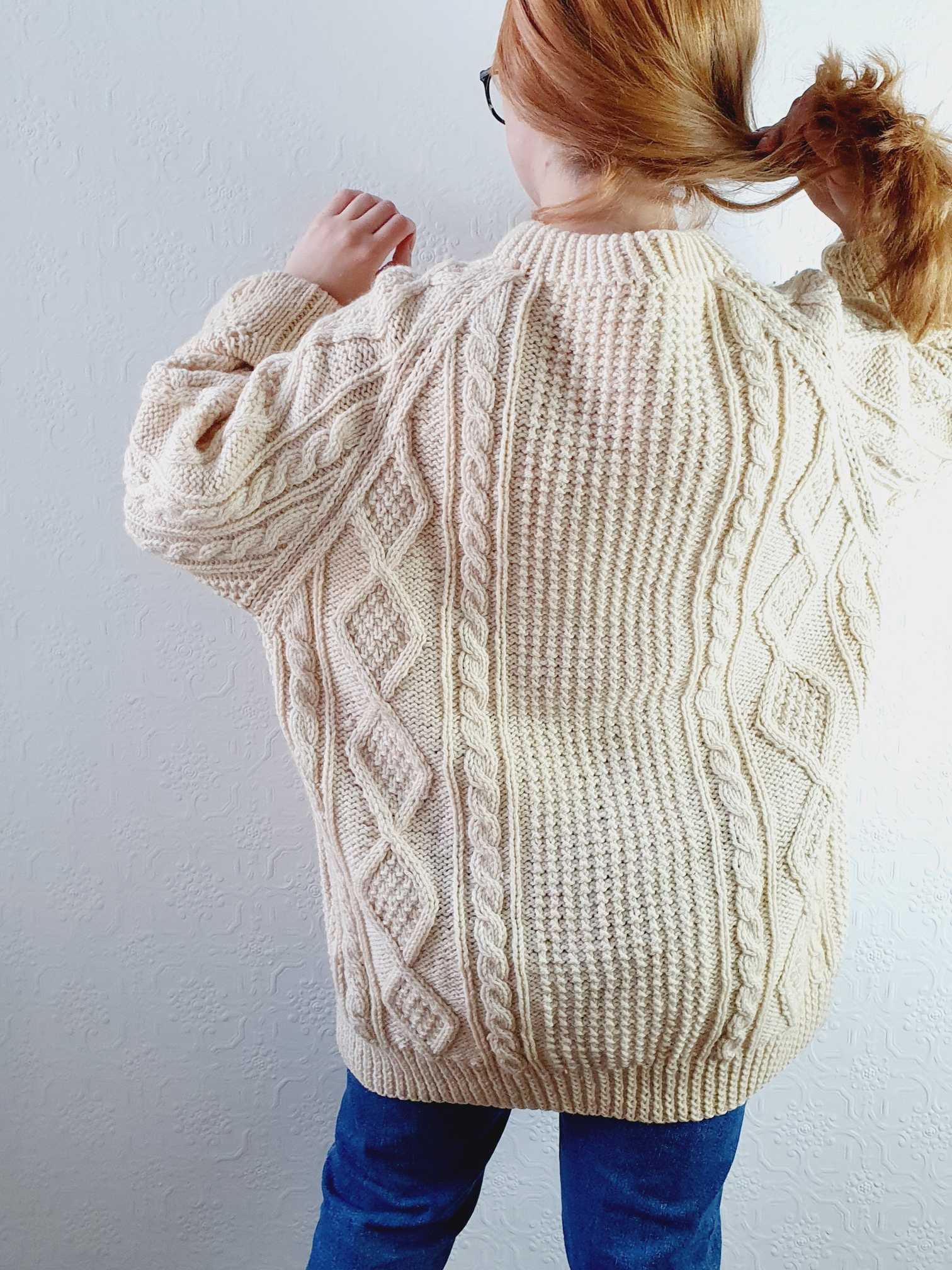 Vintage Arran Jumper - XXL - Image 7