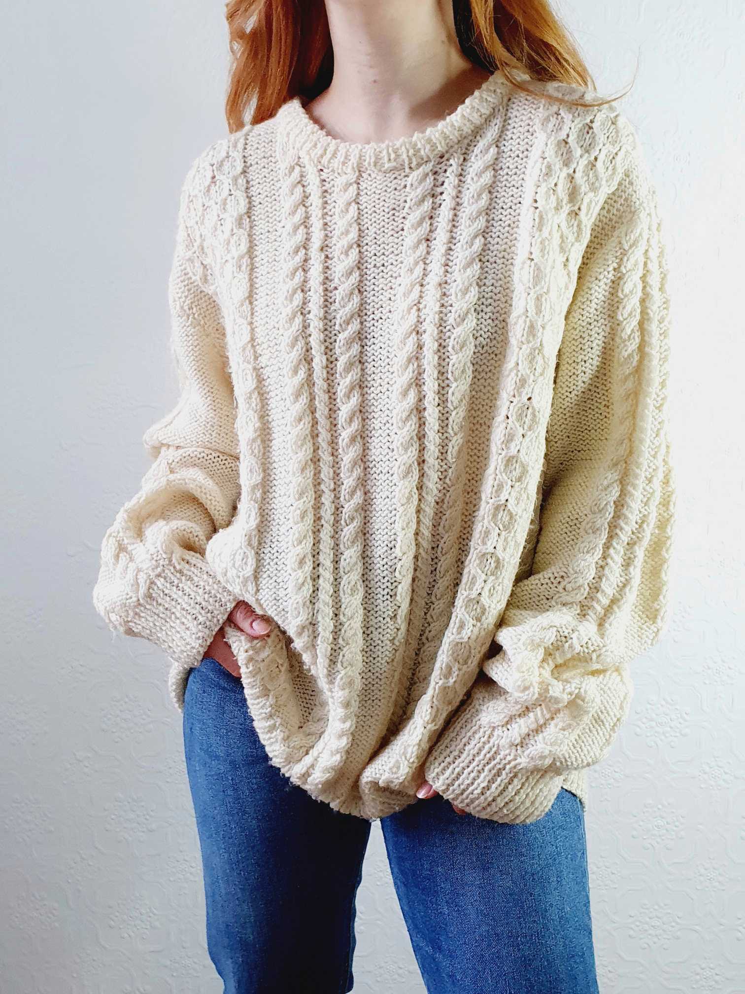 Vintage Arran Jumper - XXL - Image 2
