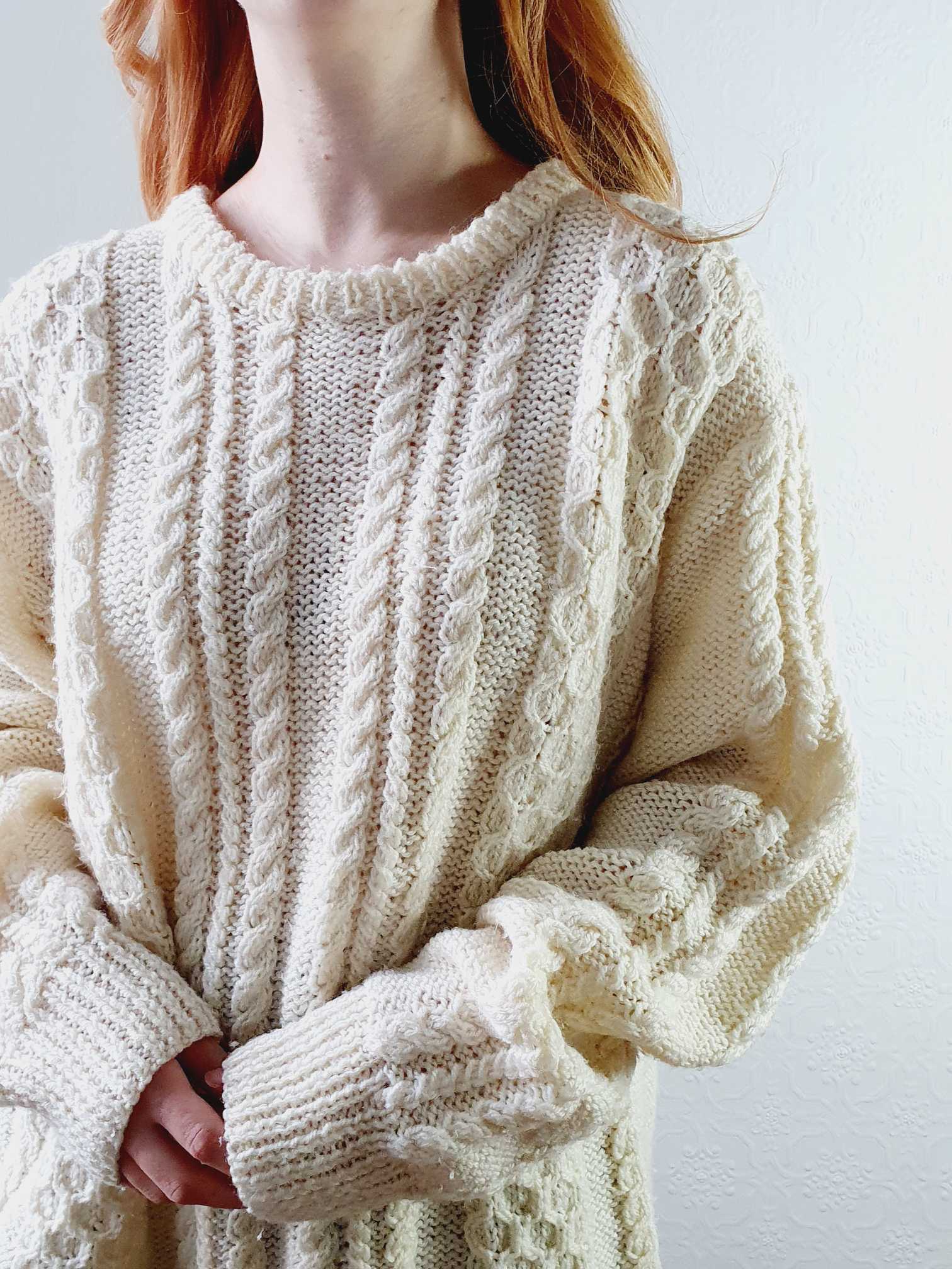 Vintage Arran Jumper - XXL - Image 4