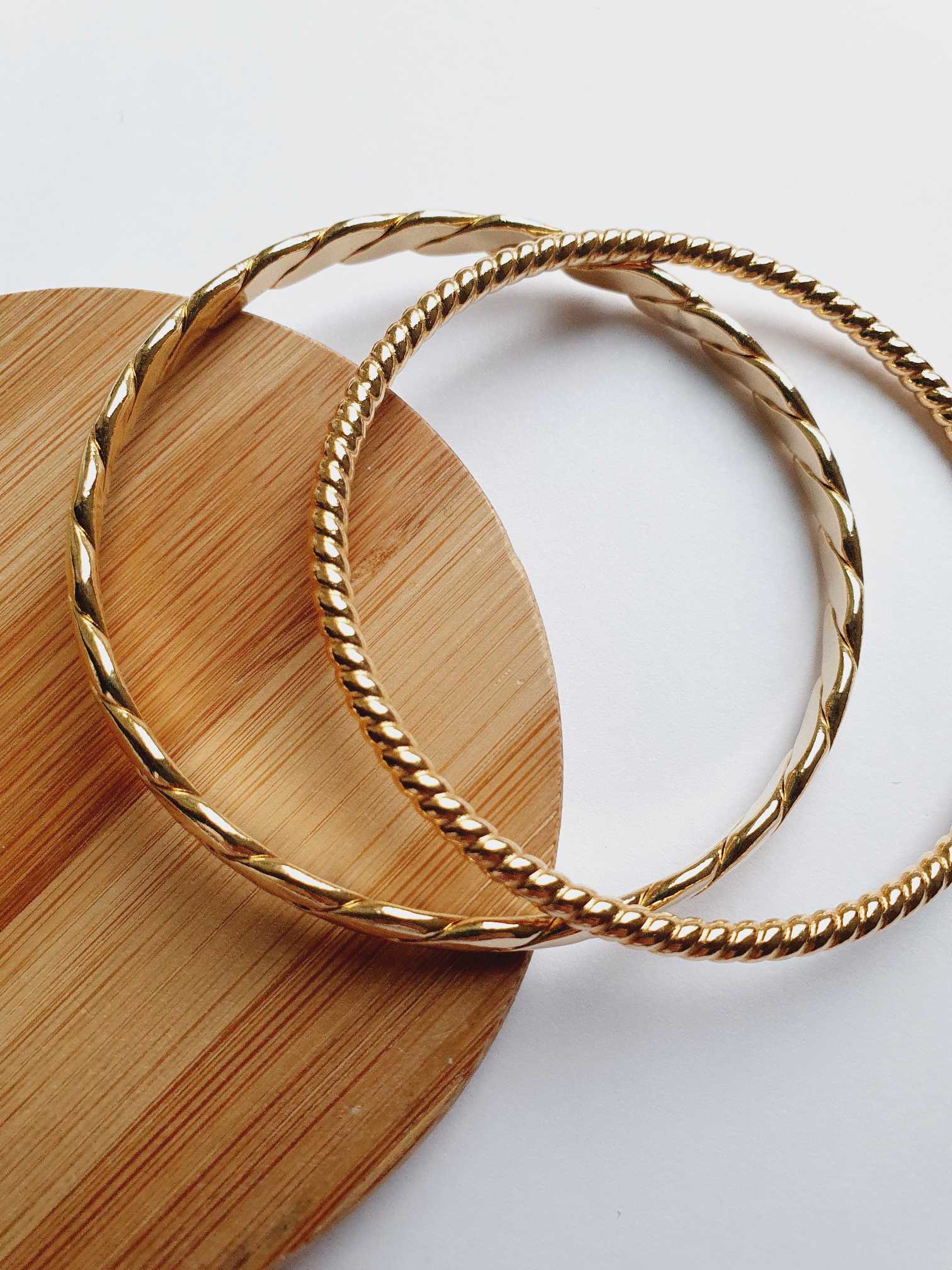 Vintage Bangle Bracelet Set - Image 2