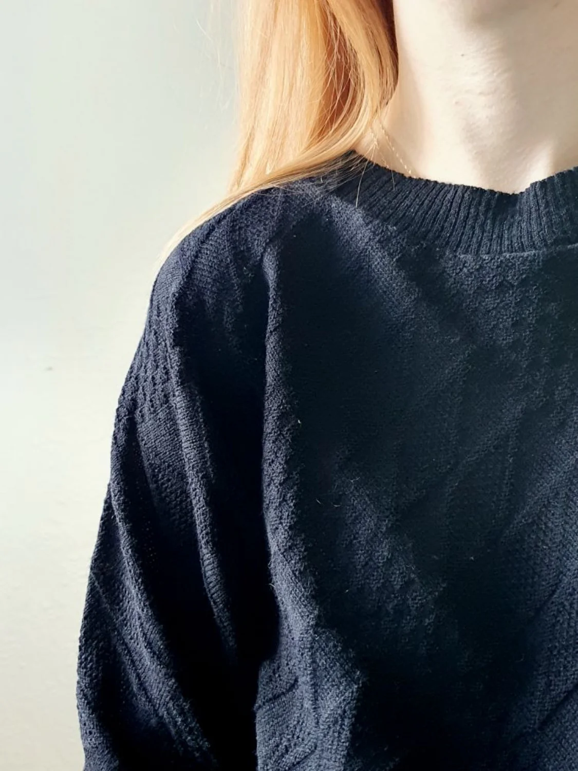 Vintage Batwing Jumper - L - Image 2