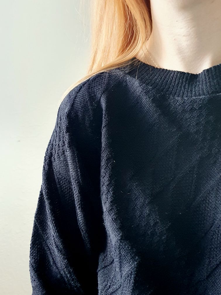 Vintage Batwing Jumper - L - Image 3