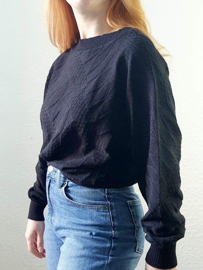 Vintage Batwing Jumper - L - Image 4