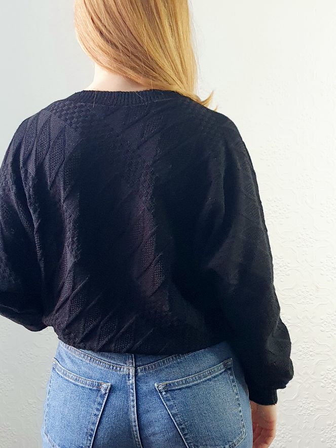 Vintage Batwing Jumper - L - Image 5
