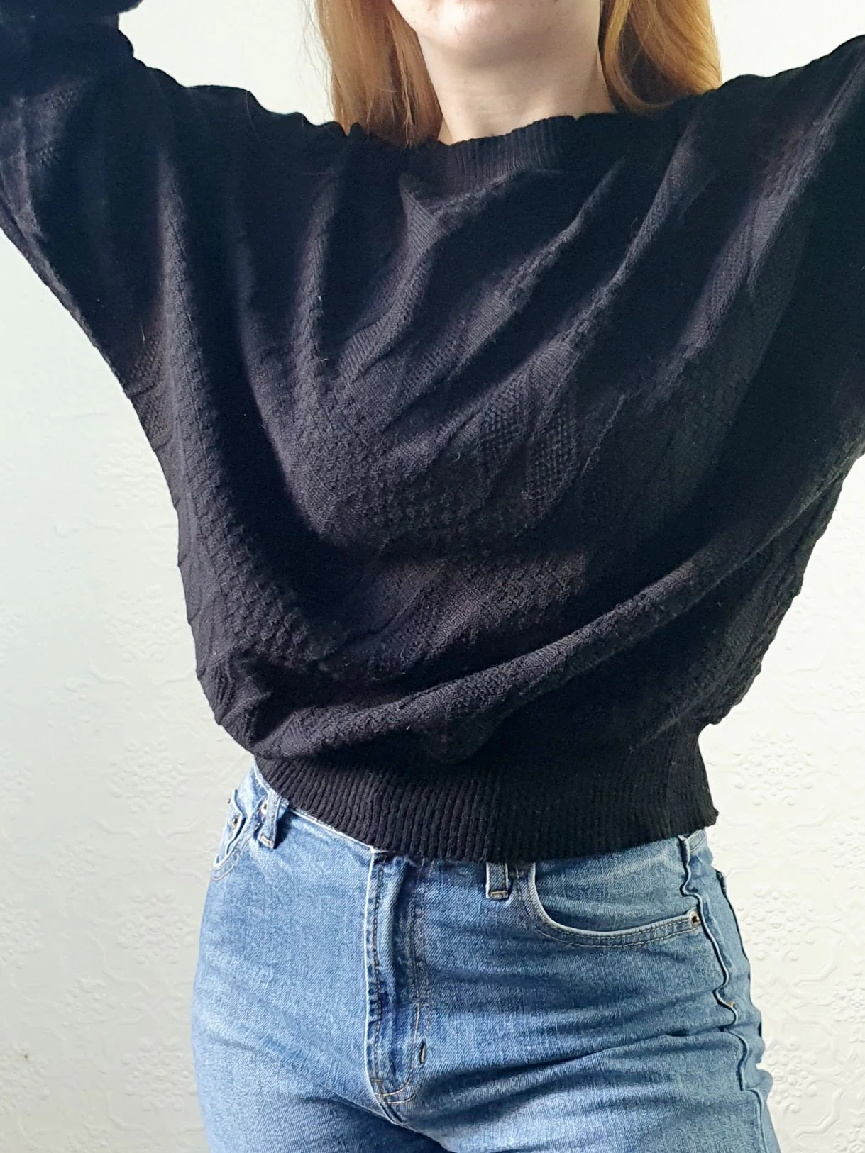 Vintage Batwing Jumper - L - Image 8