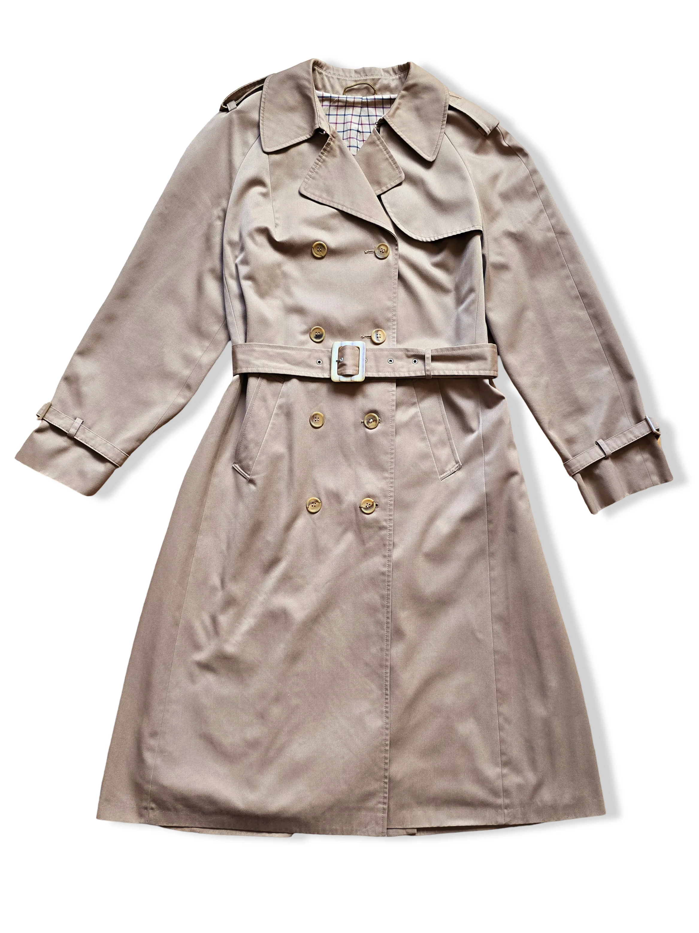 Vintage Beige Dannimac Trench Coat - XS/S