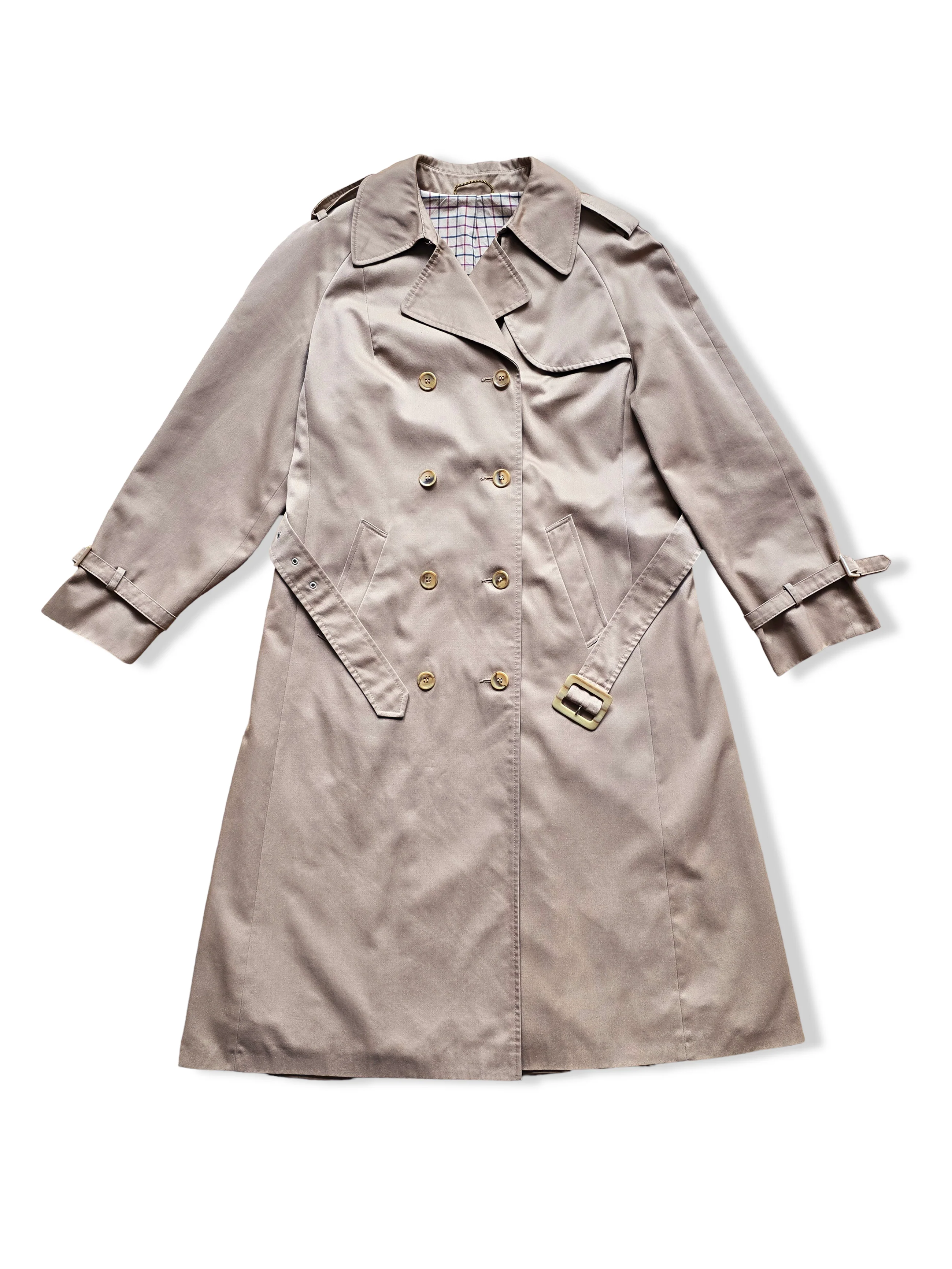 Vintage Beige Dannimac Trench Coat - XS/S - Image 2