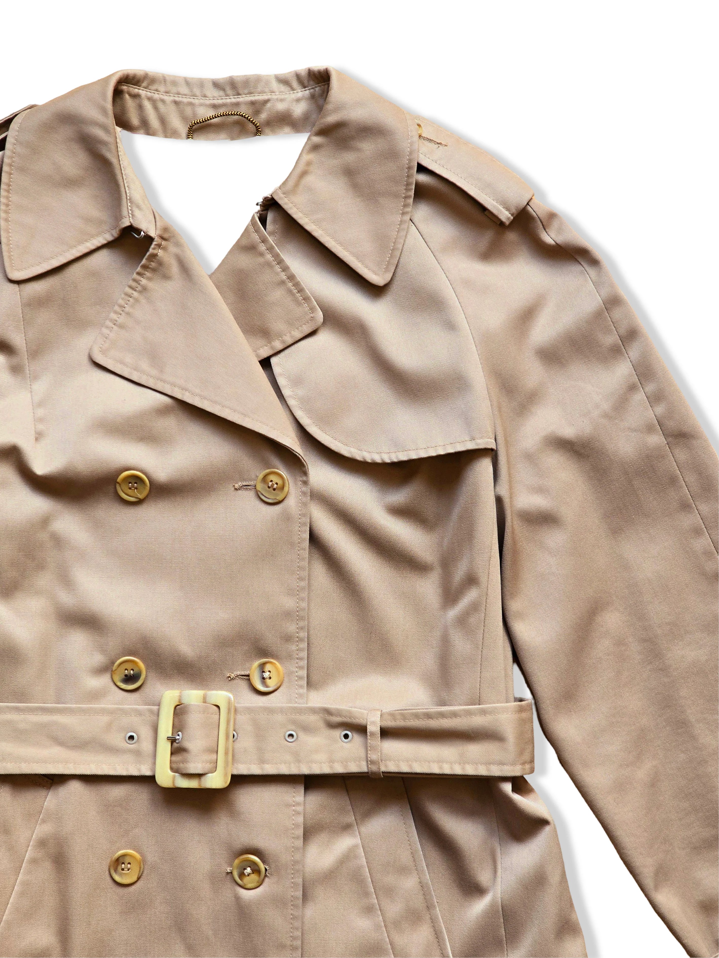 Vintage Beige Dannimac Trench Coat - XS/S - Image 5