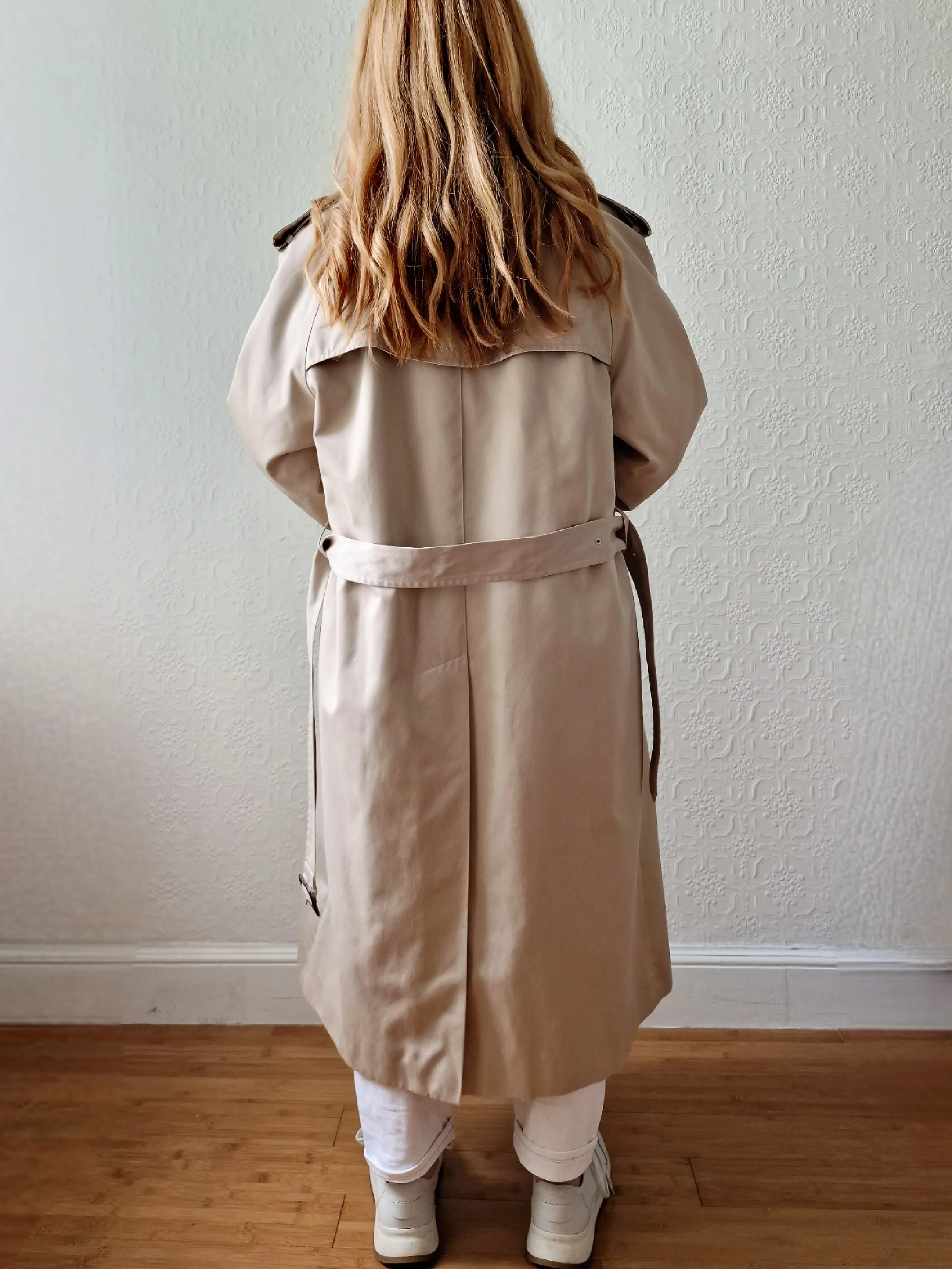Vintage Beige Double Breasted Trench Coat by Dannimac with Removable Lining - M - Image 4