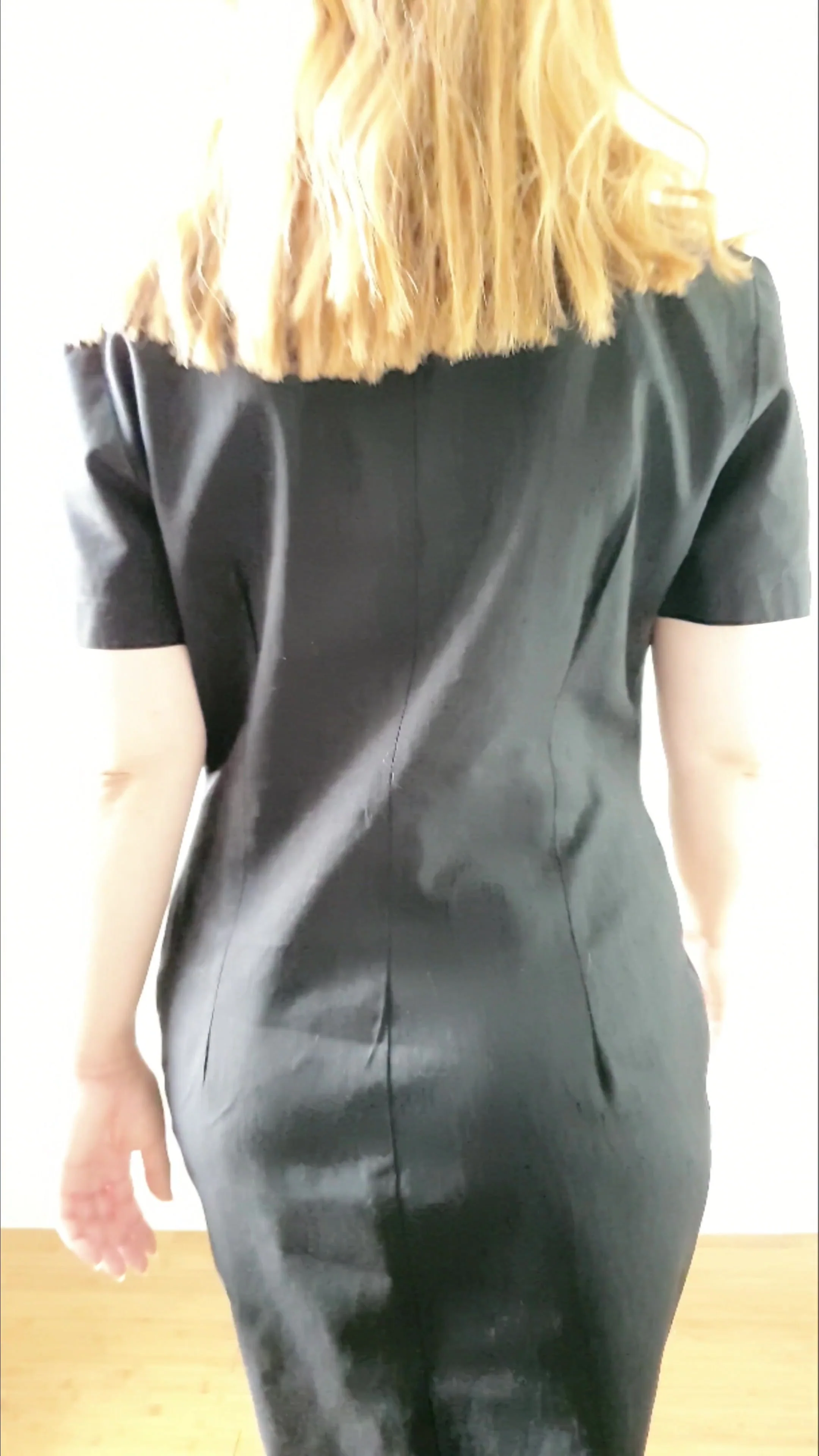 Vintage Black Linen Nautical Dress - S/M - Image 6